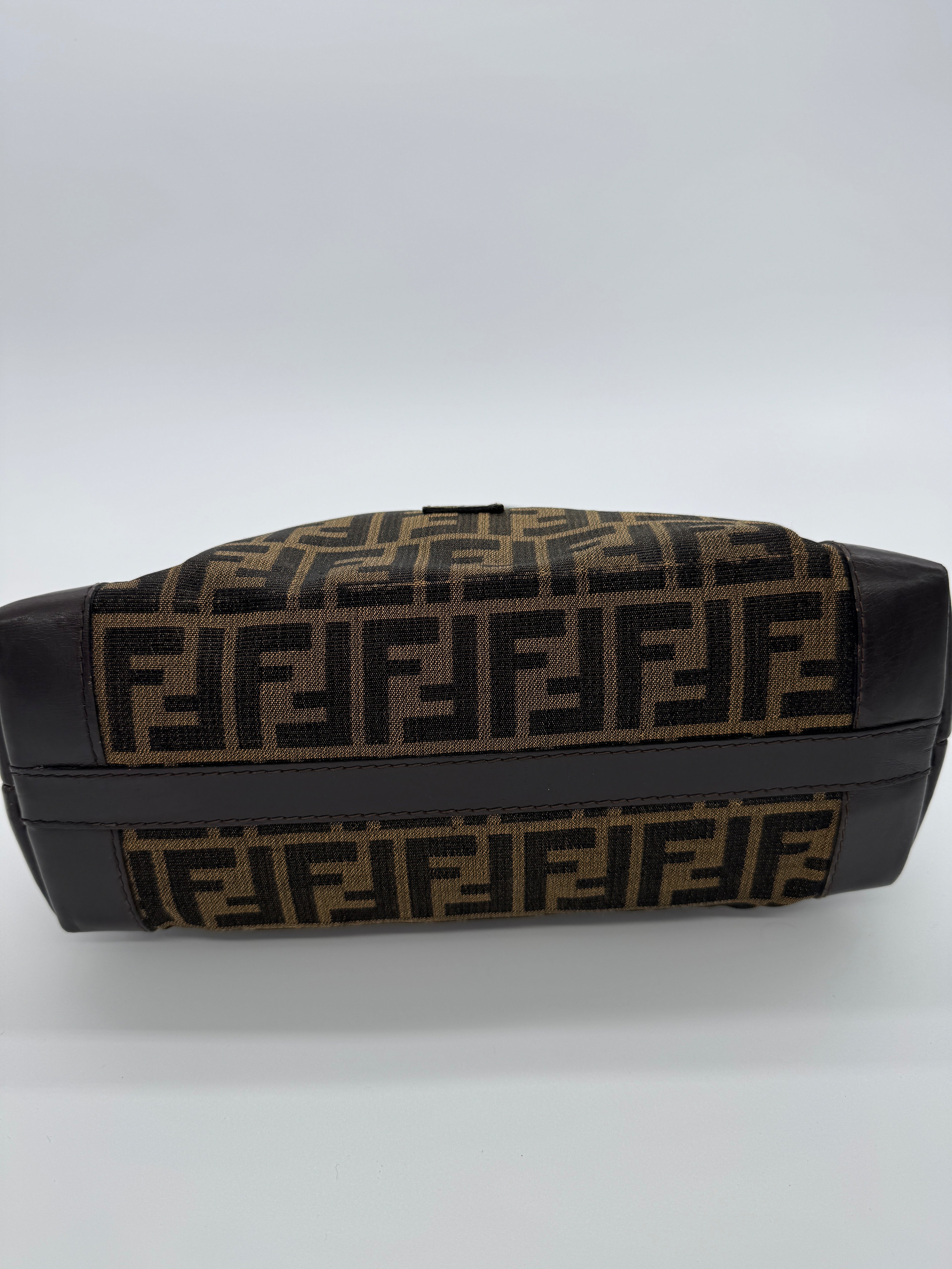 Fendi Zucca Boston Bag