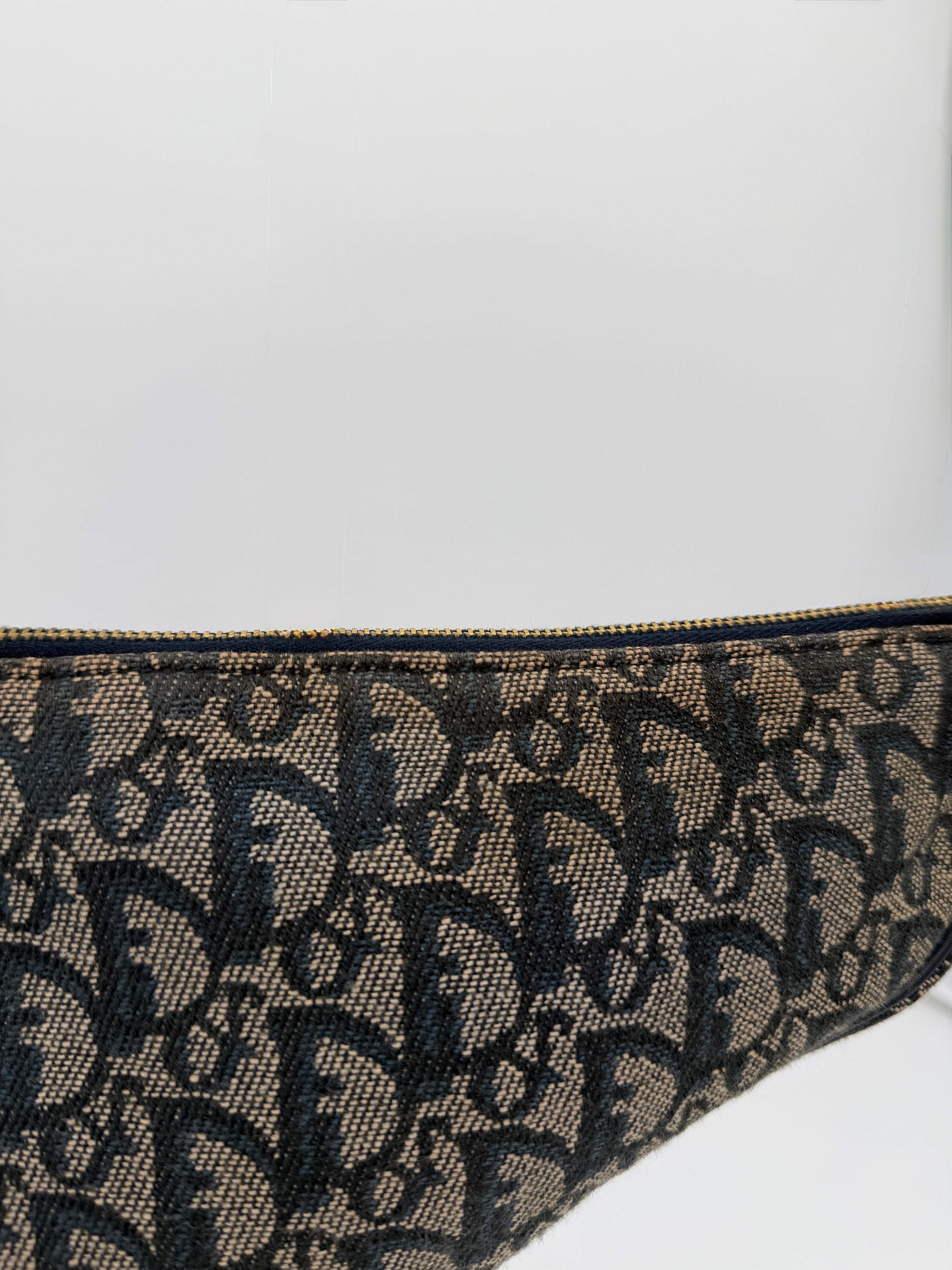Dior Trotter Monogram Mini Saddle Pochette