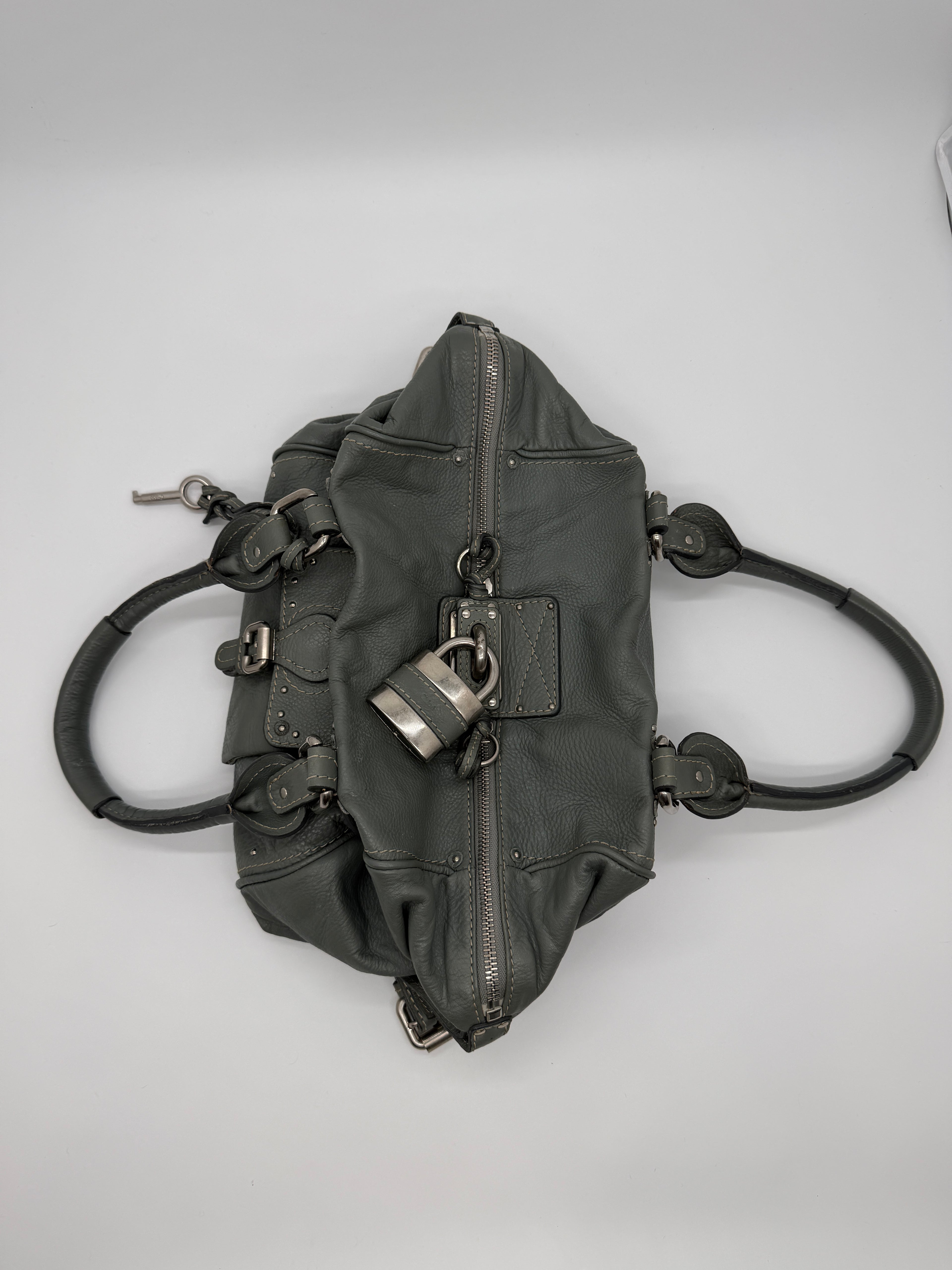 Chloe Paddington Calfskin Front Pocket Bag