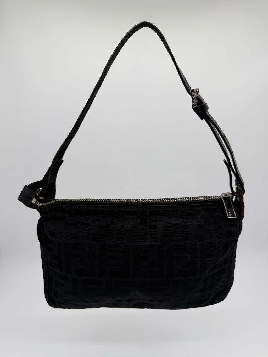 Fendi Zucca Black Pochette