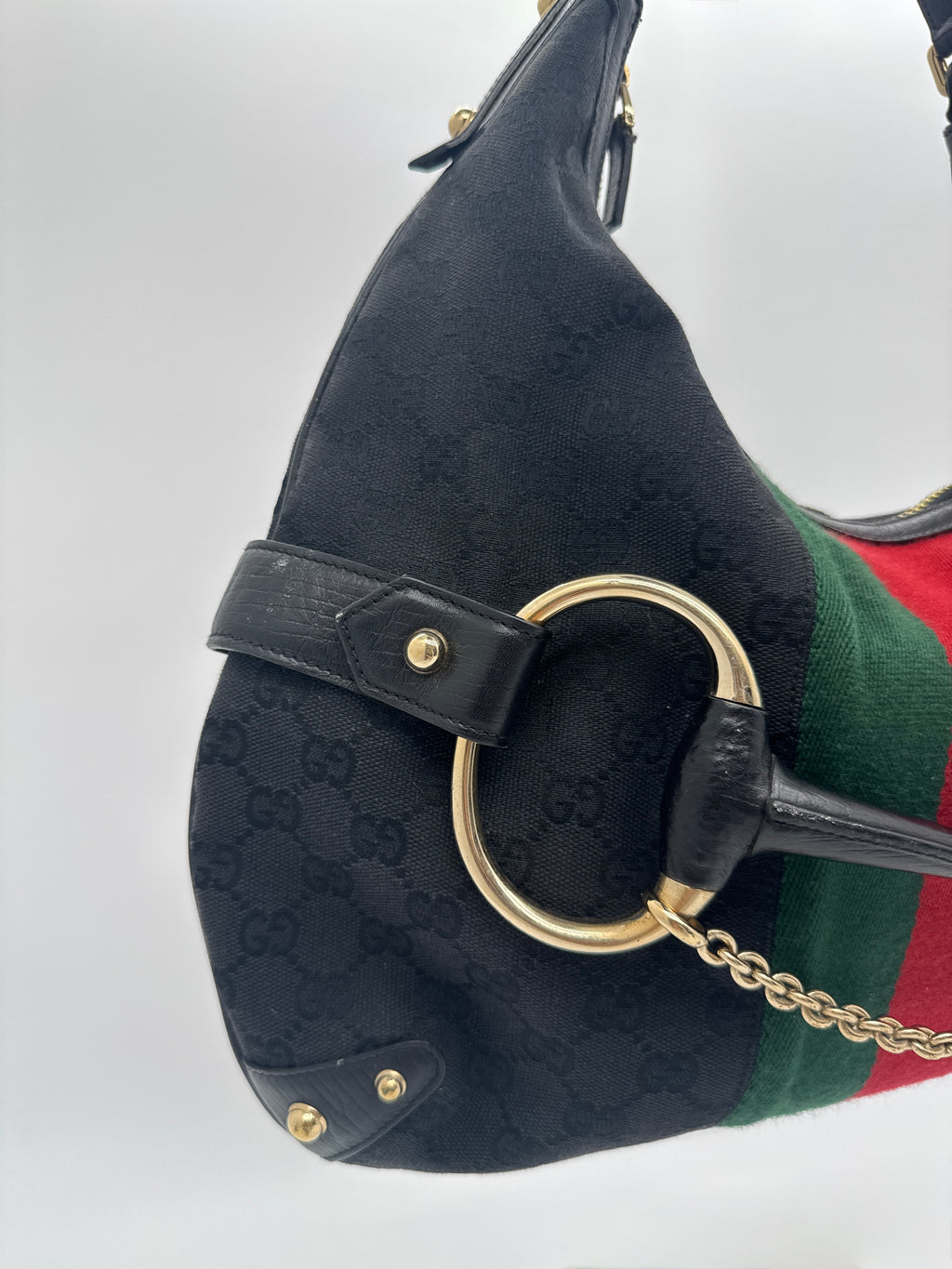 Gucci Black Hobo Bag