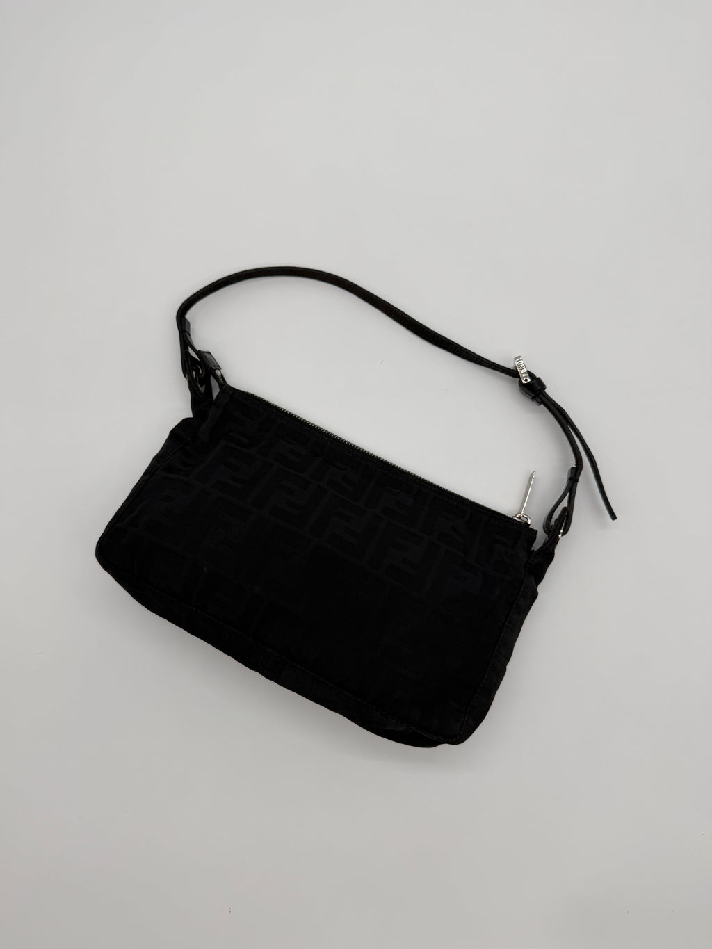 Fendi Zucca Black Pochette