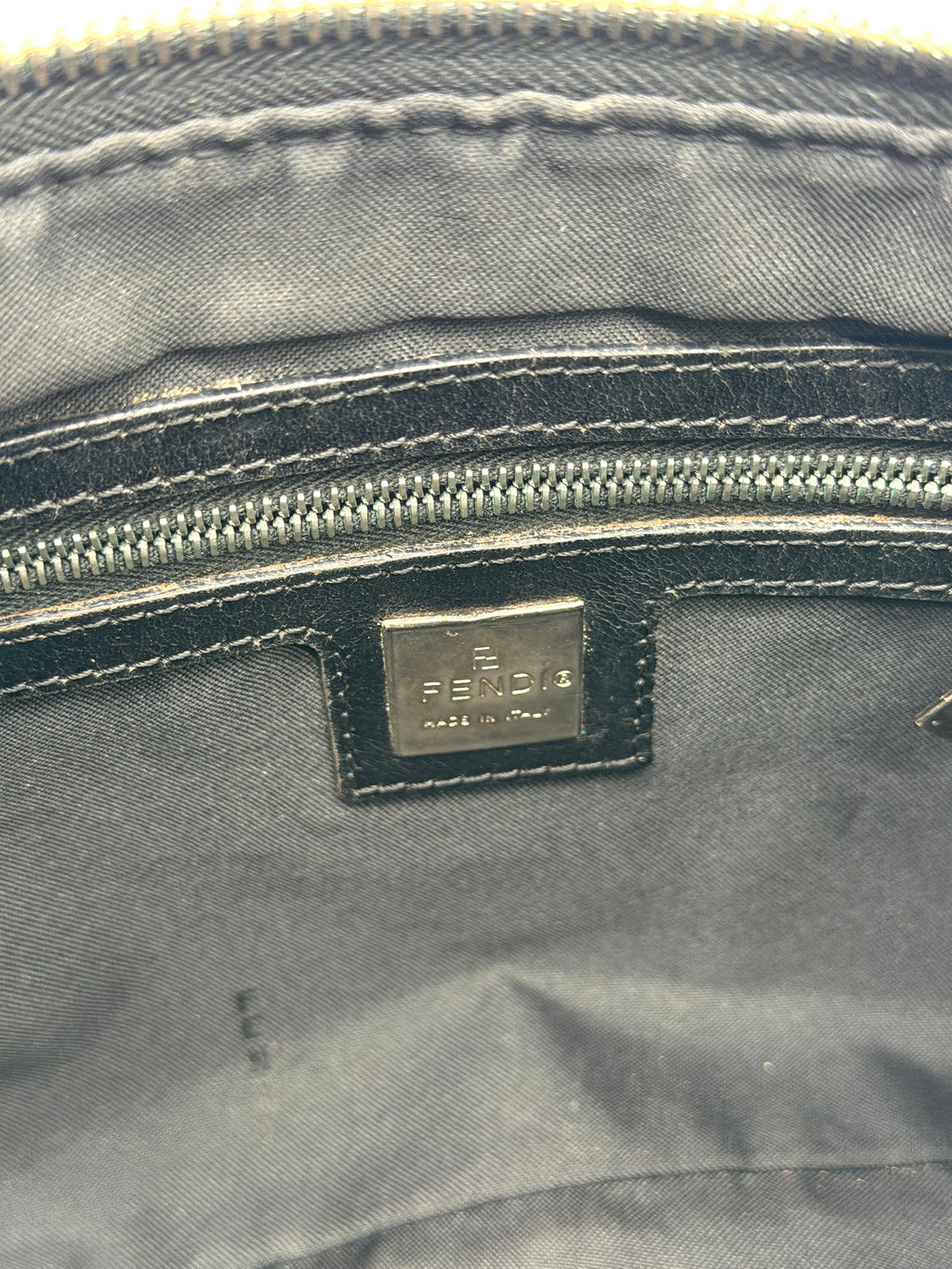 Fendi Zucca Black Pochette