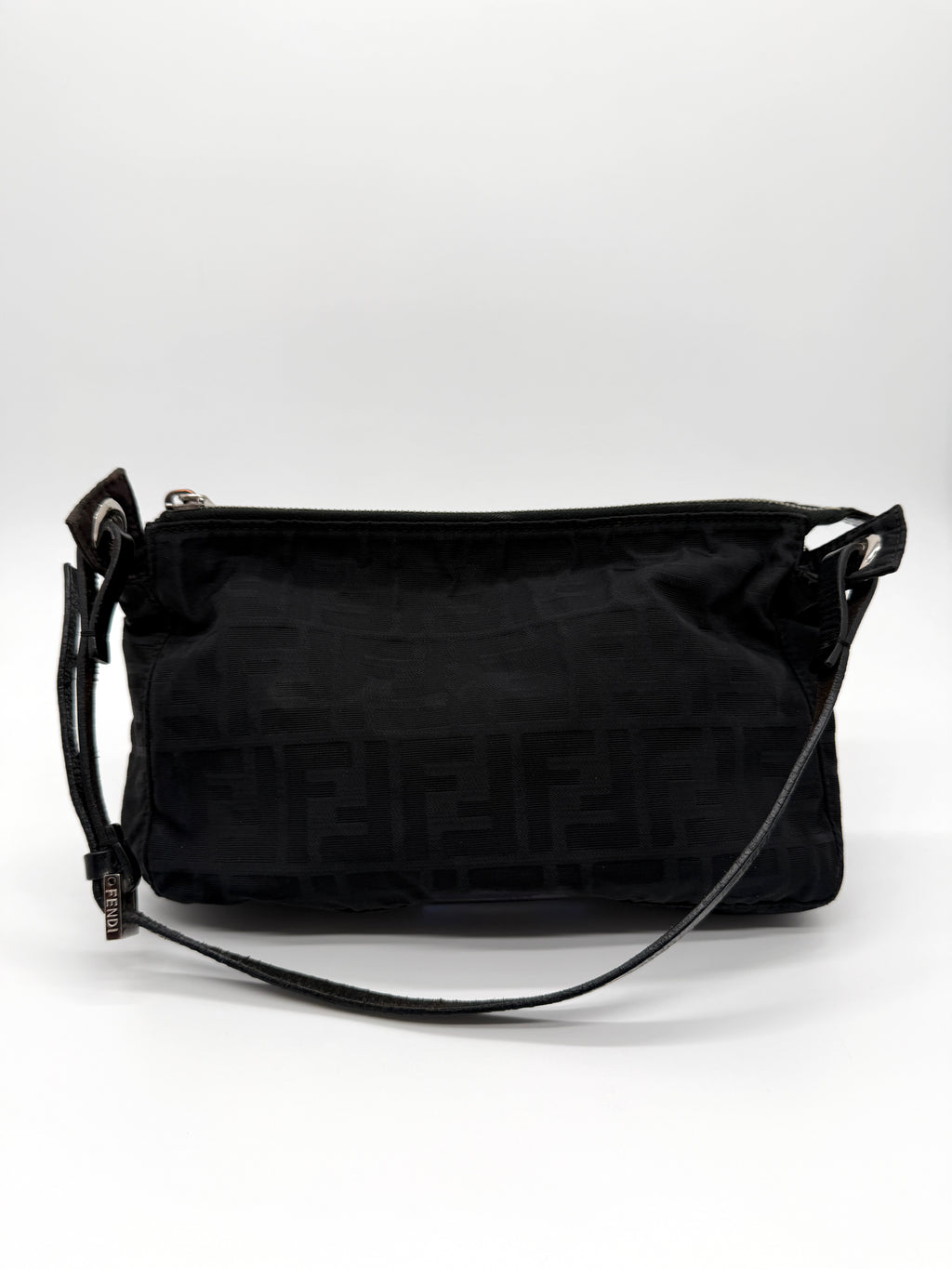 Fendi Zucca Black Pochette