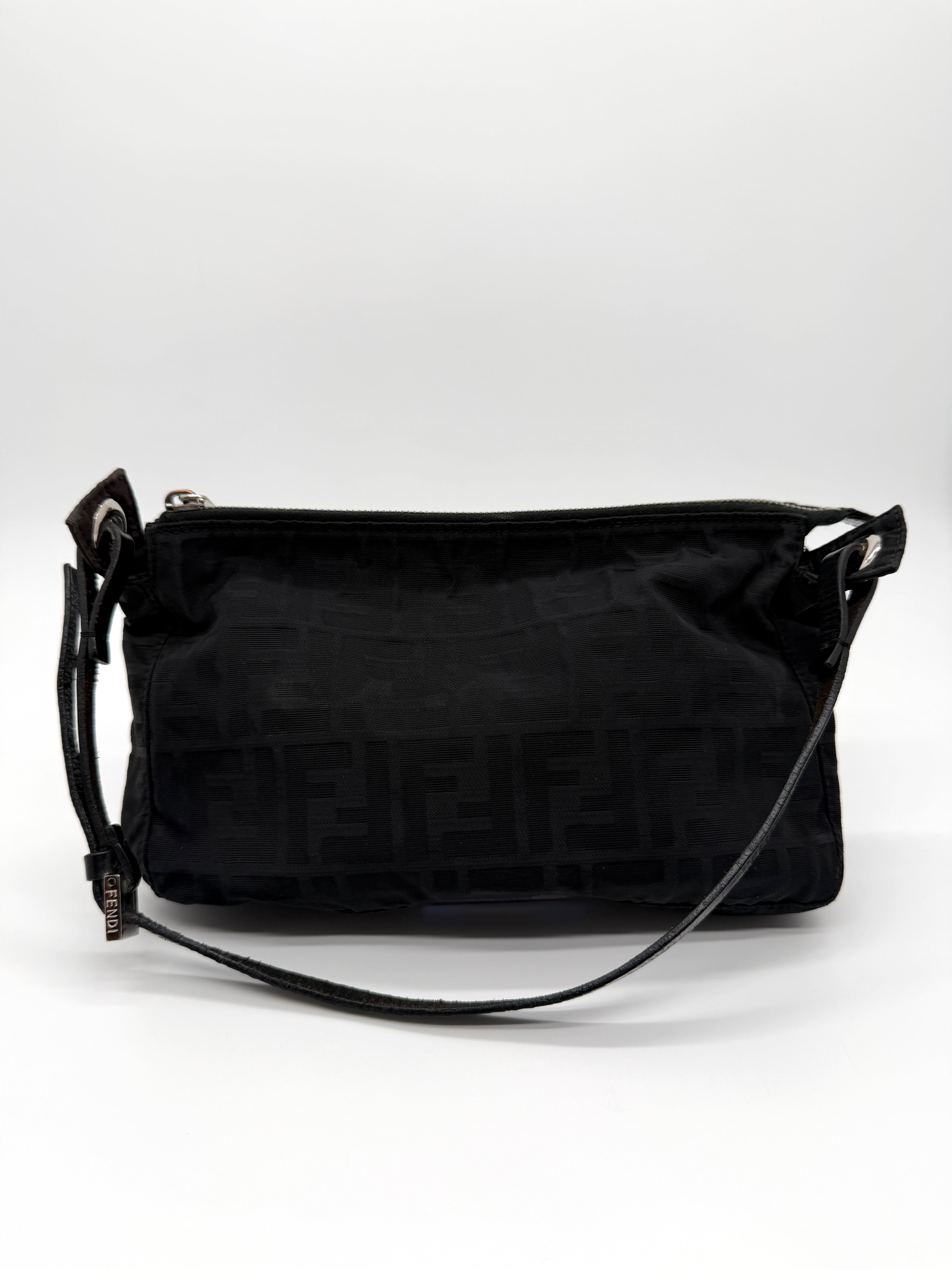 Fendi Zucca Black Pochette