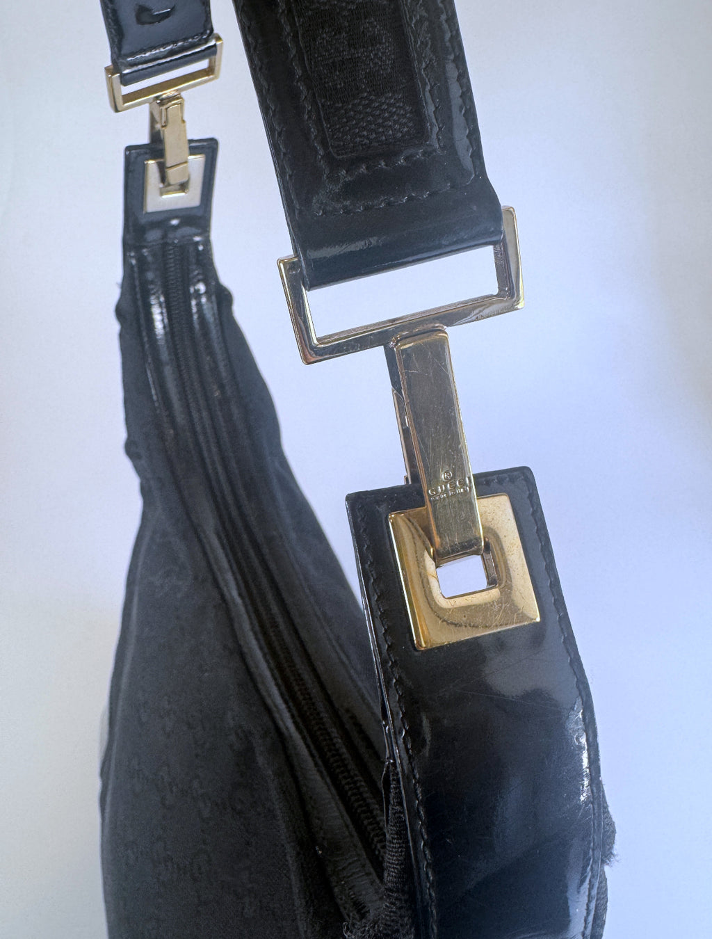Gucci Black Hobo Bag
