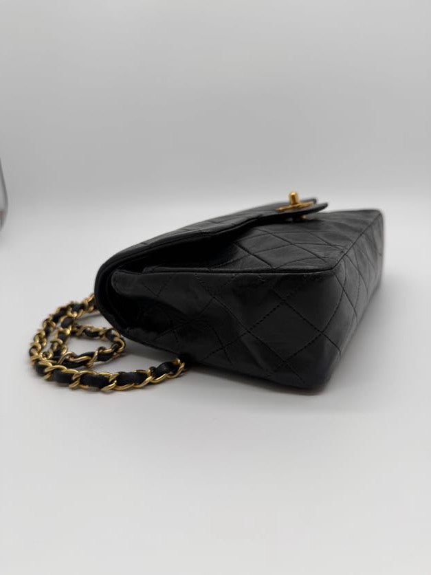 Chanel Double Flap Quilted Lambskin Small