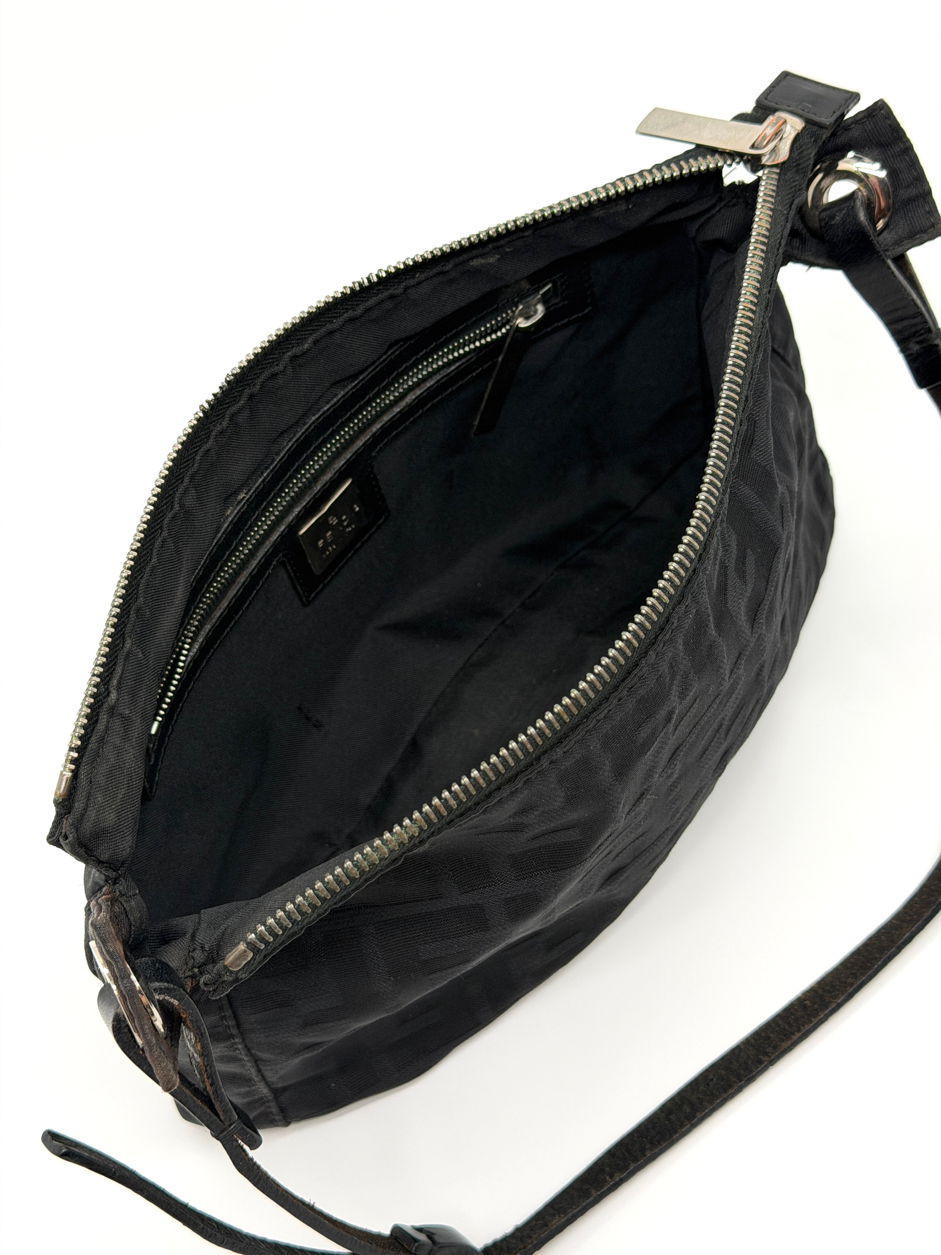 Fendi Zucca Black Pochette