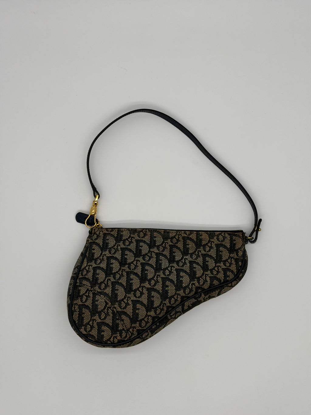 Dior Trotter Monogram Mini Saddle Pochette