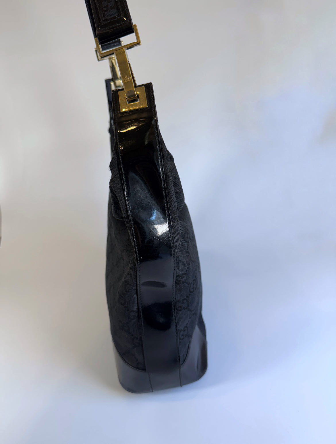 Gucci Black Hobo Bag