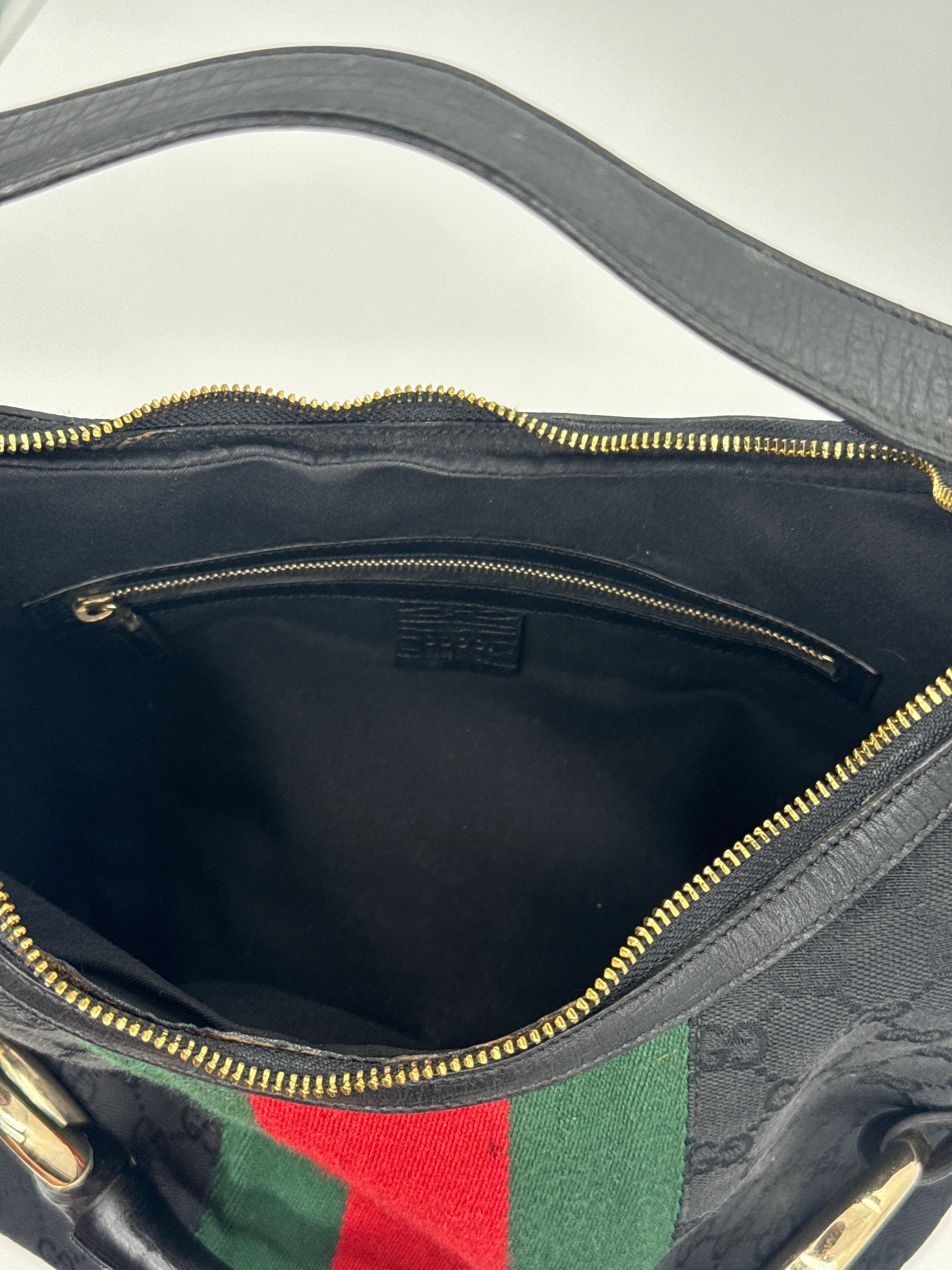 Gucci Black Hobo Bag