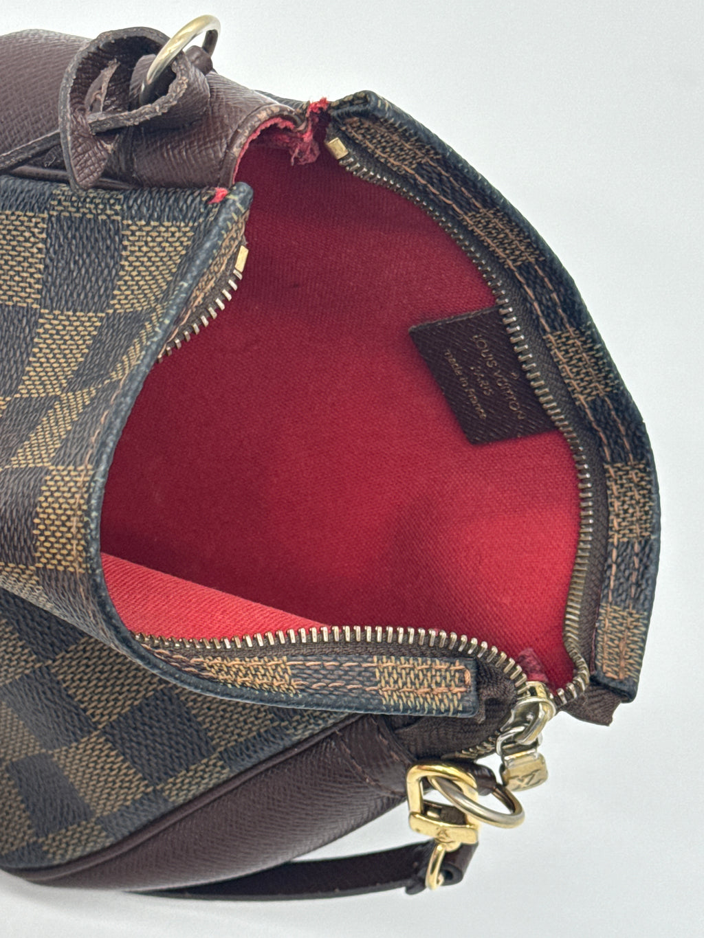 LV Damier Ebene Trousse Pochette
