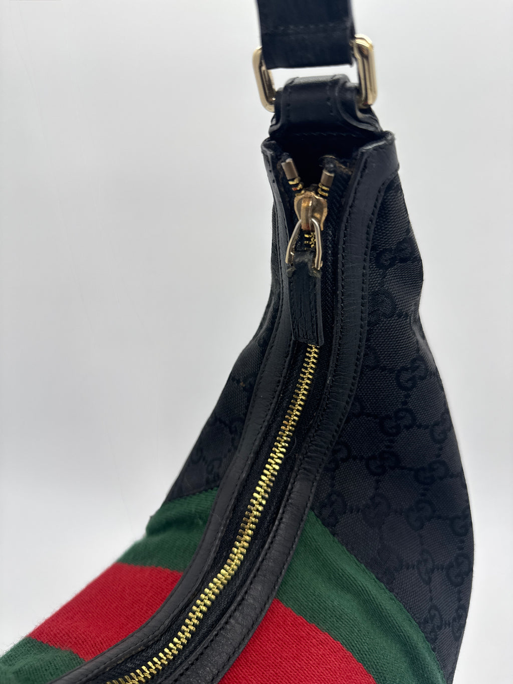 Gucci Black Hobo Bag