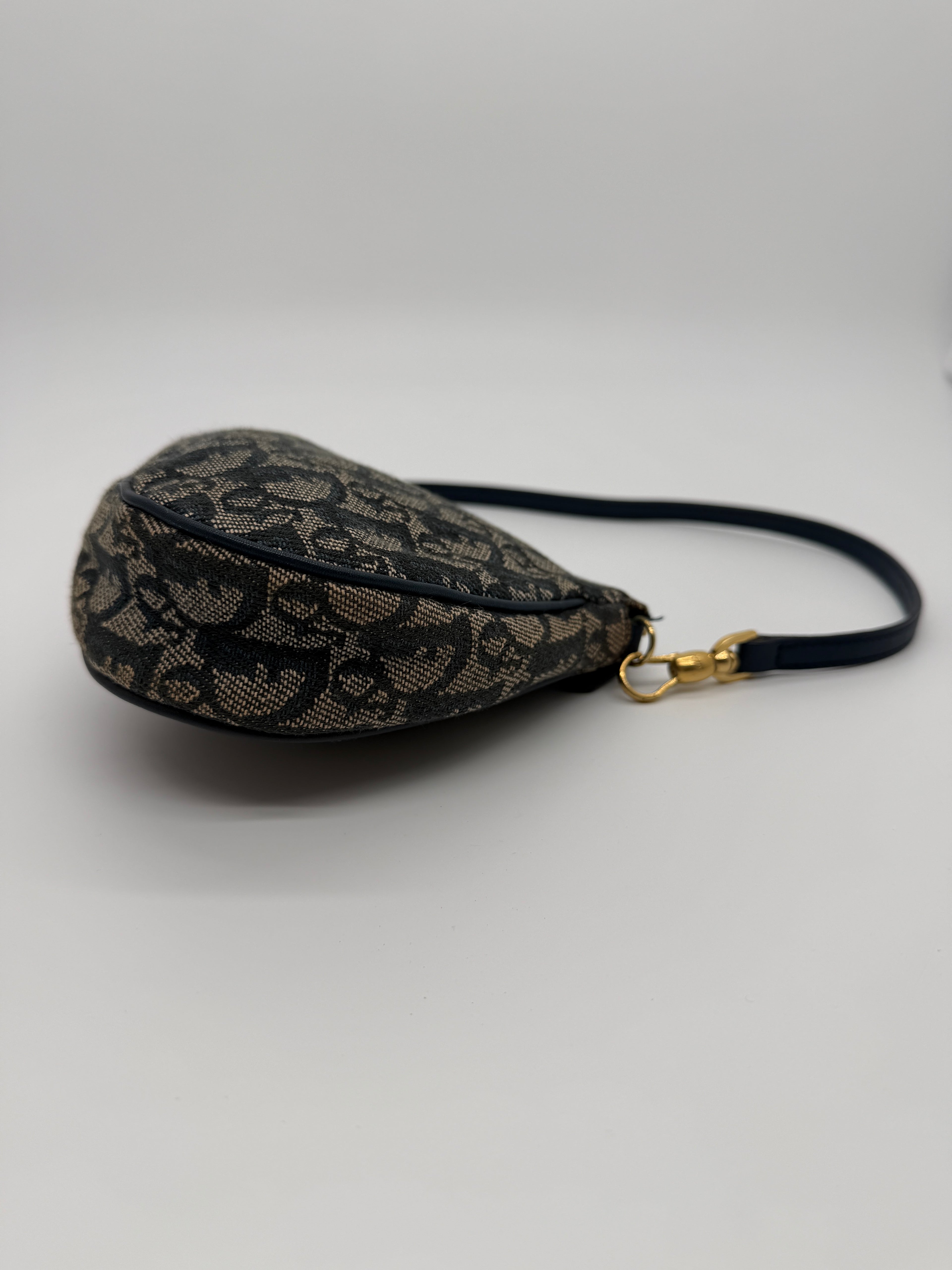 Dior Trotter Monogram Mini Saddle Pochette