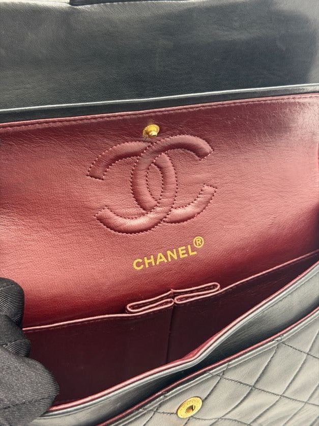 Chanel Double Flap Quilted Lambskin Small