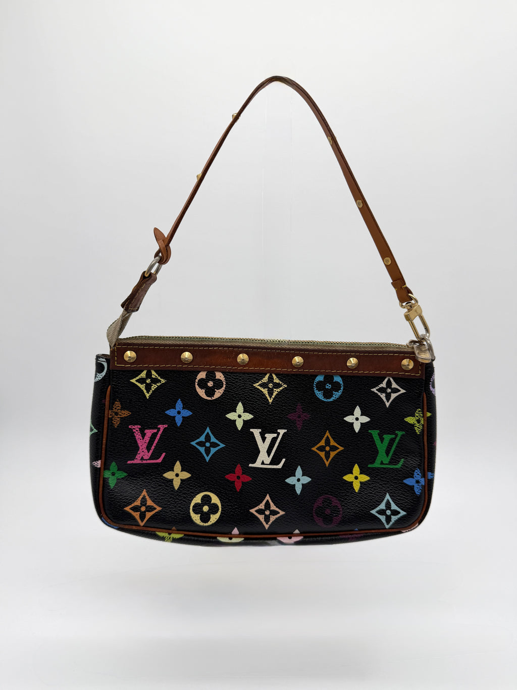 Louis Vuitton Murakami Multicolor Black Pochette