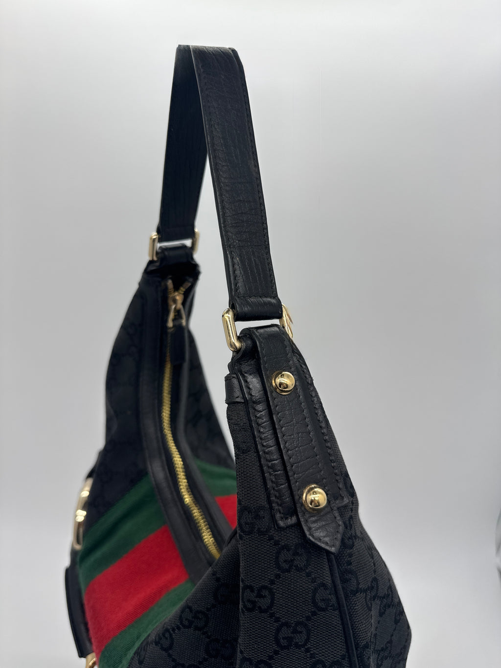 Gucci Black Hobo Bag
