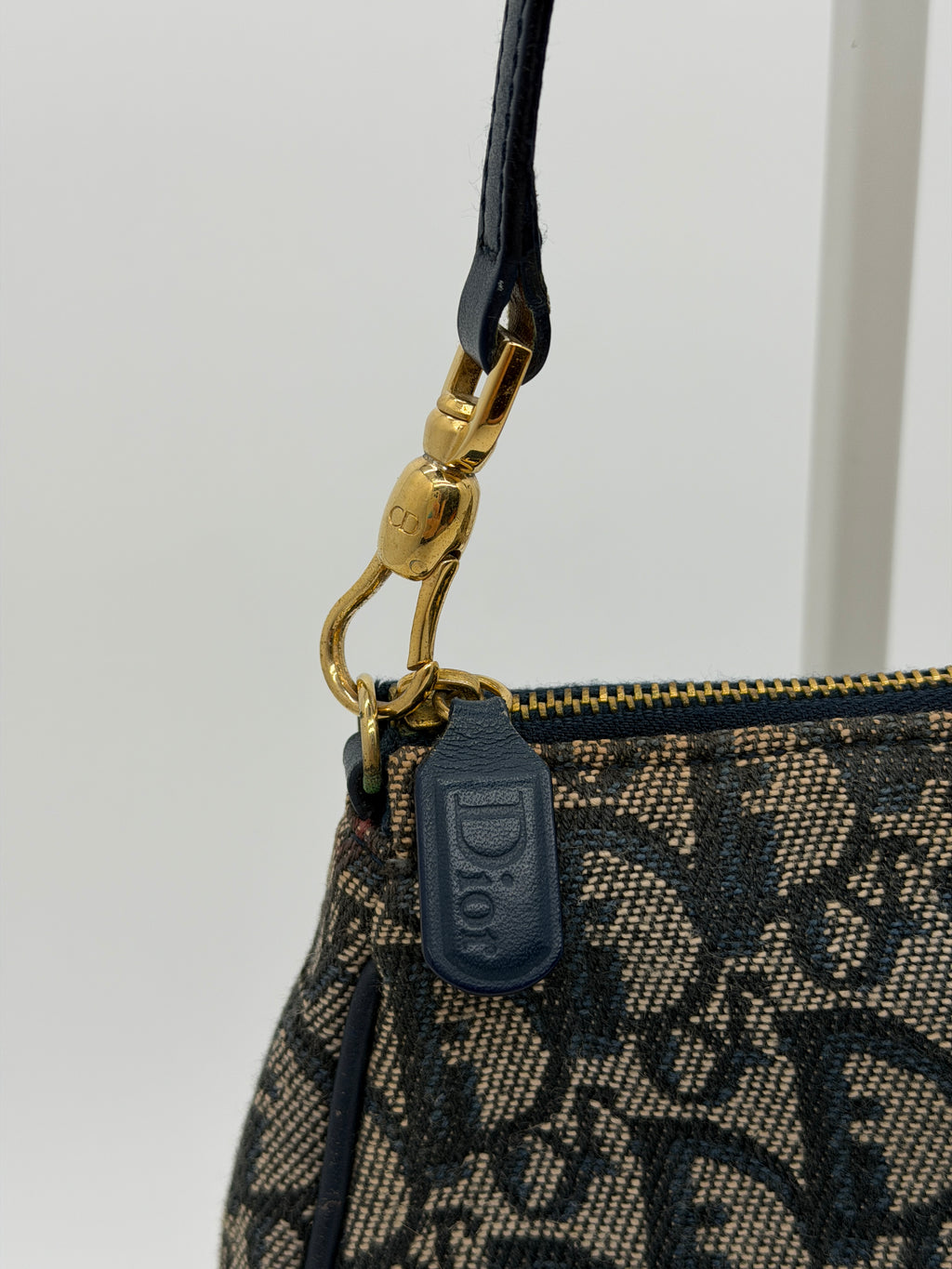 Dior Trotter Monogram Mini Saddle Pochette