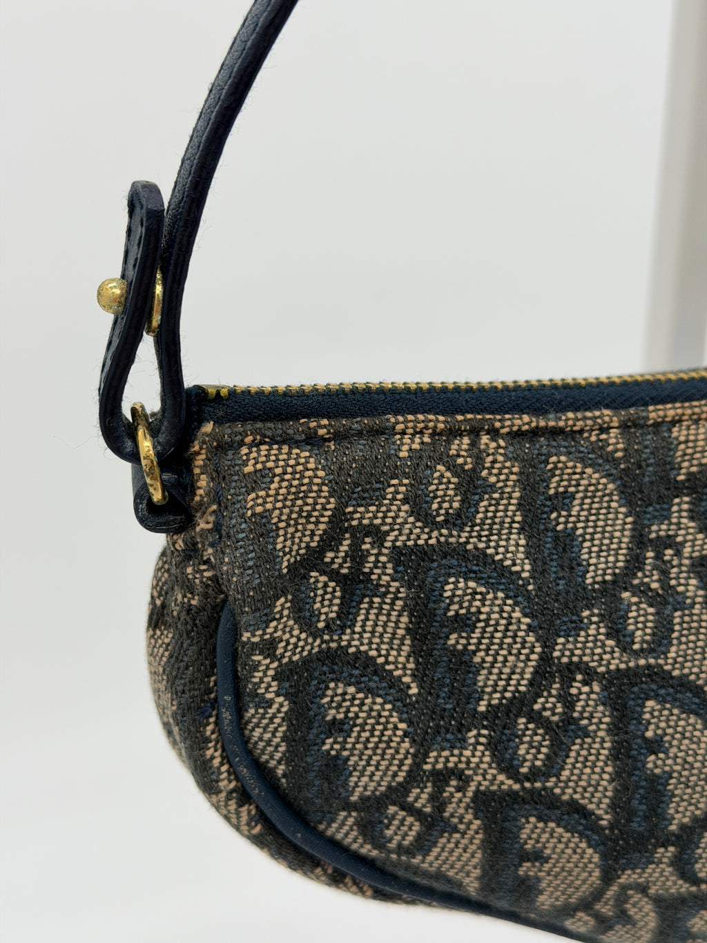 Dior Trotter Monogram Mini Saddle Pochette