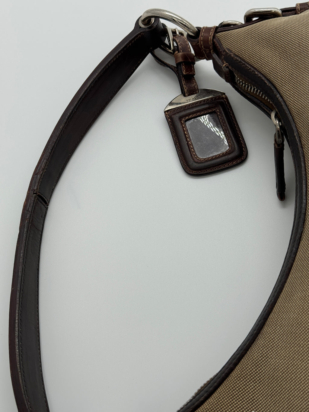 Prada Jacquard Hobo Bag