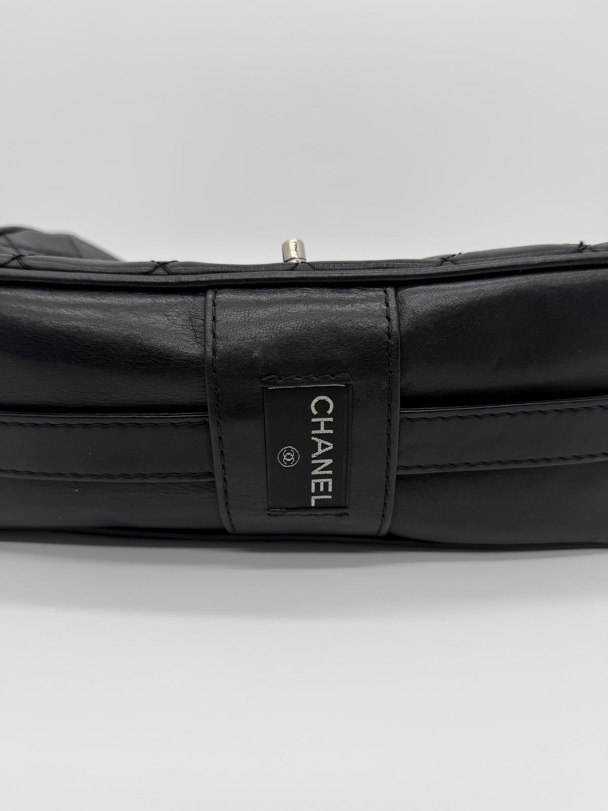 Chanel Secret Flap in Black Lambskin