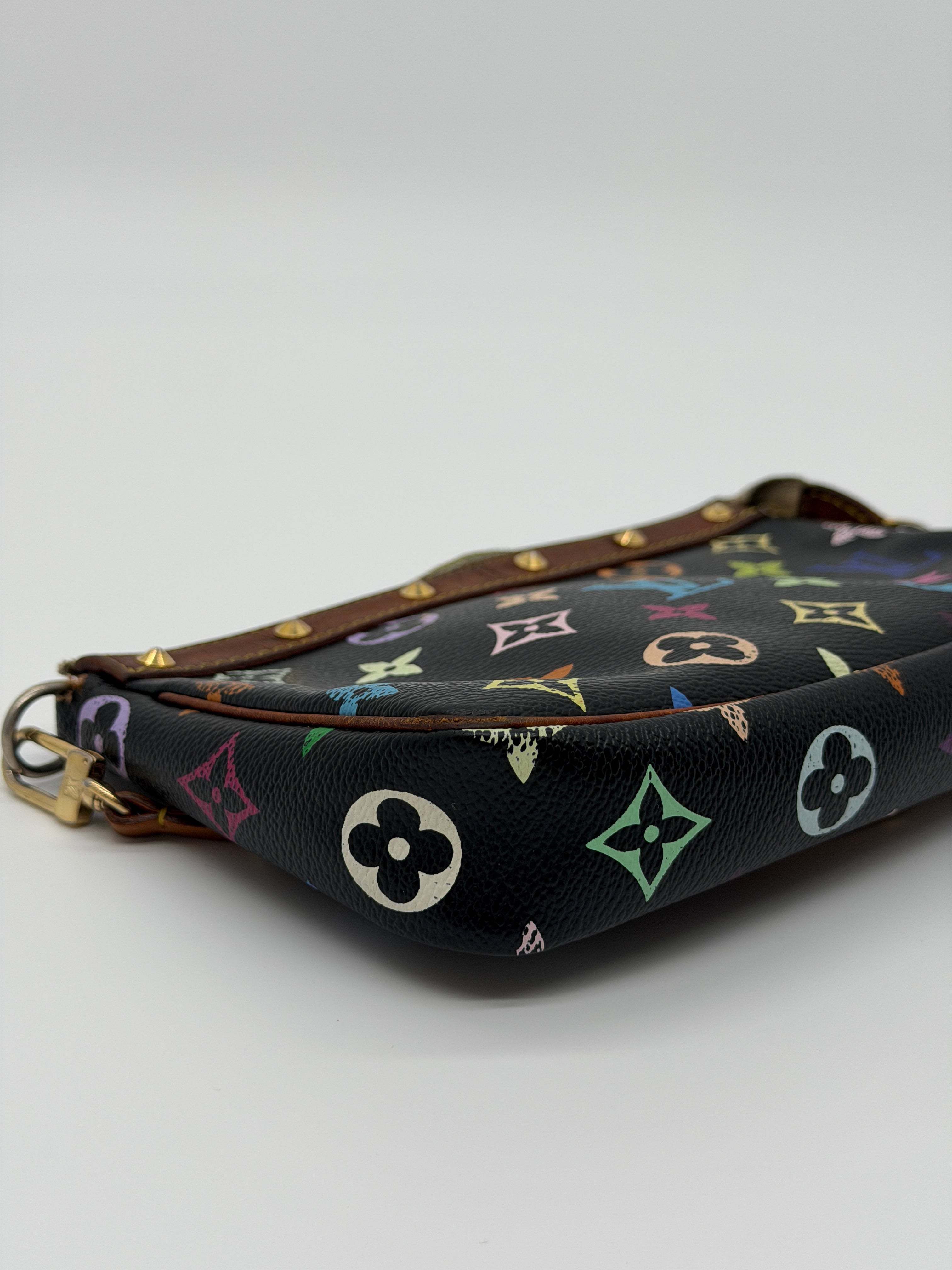 Louis Vuitton Murakami Multicolor Black Pochette