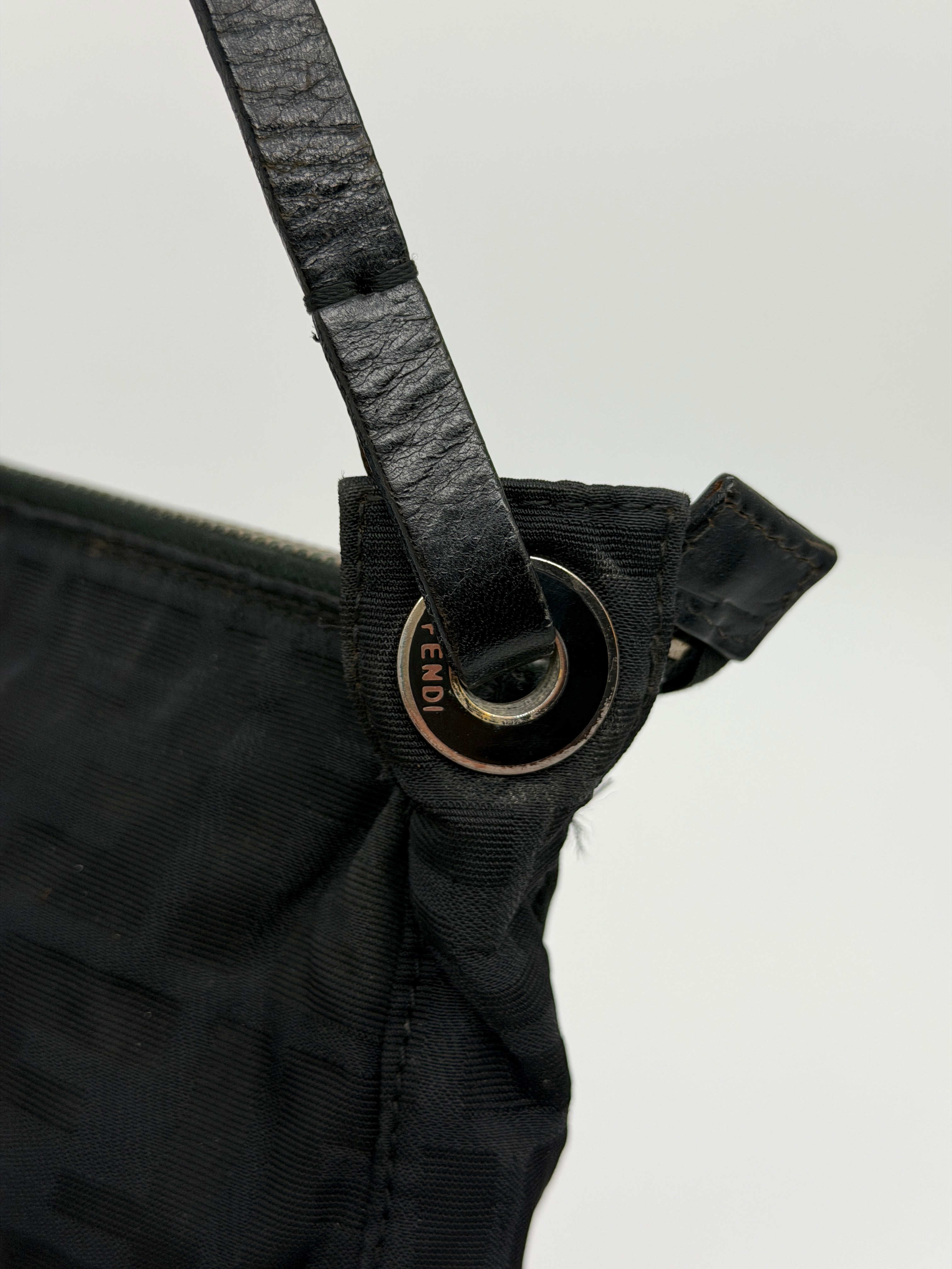 Fendi Zucca Black Pochette