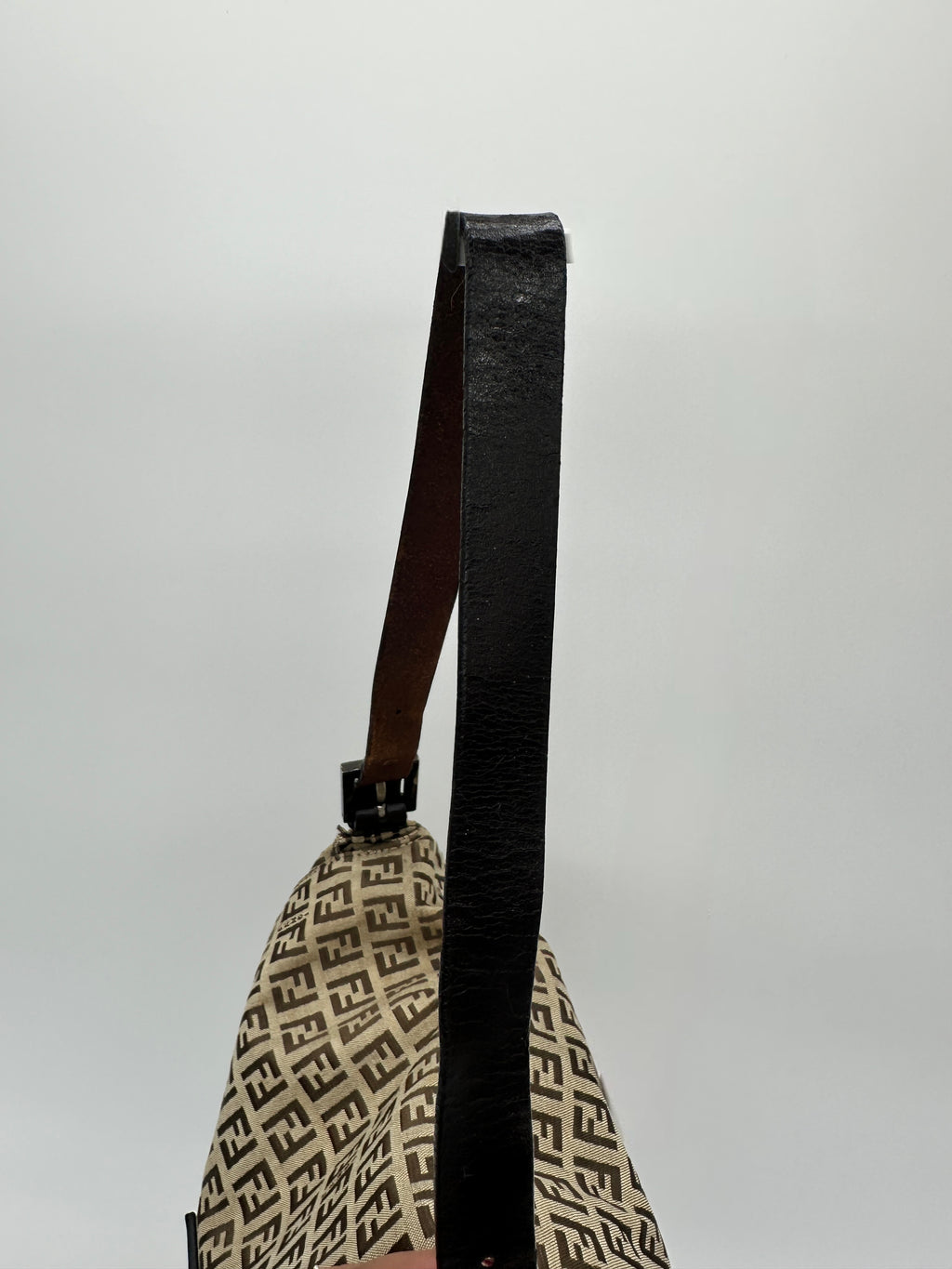 Fendi Mamma Beige Zucchino Canvas Bag