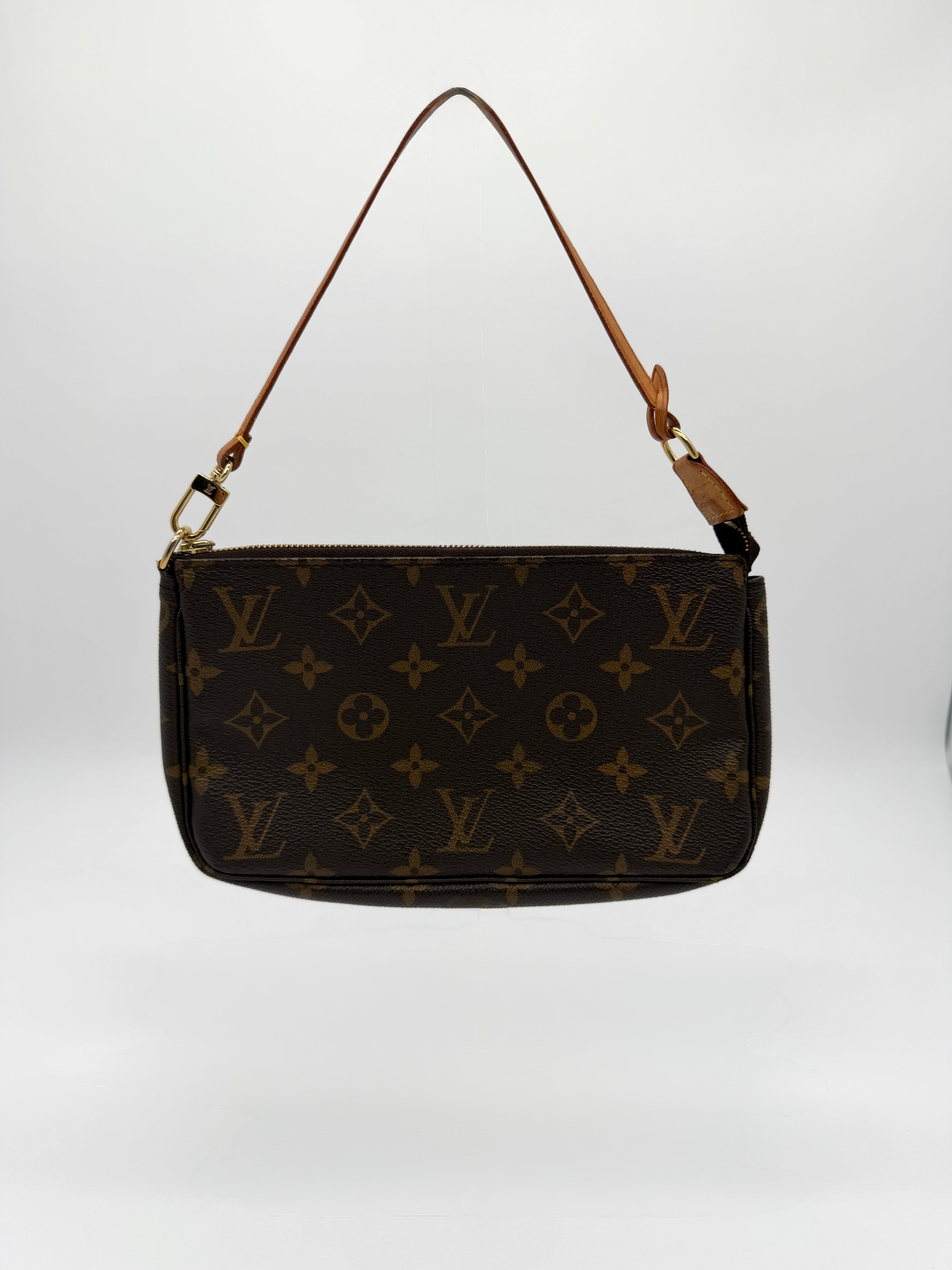 Louis Vuitton Monogram Pochette with Original Dustbag