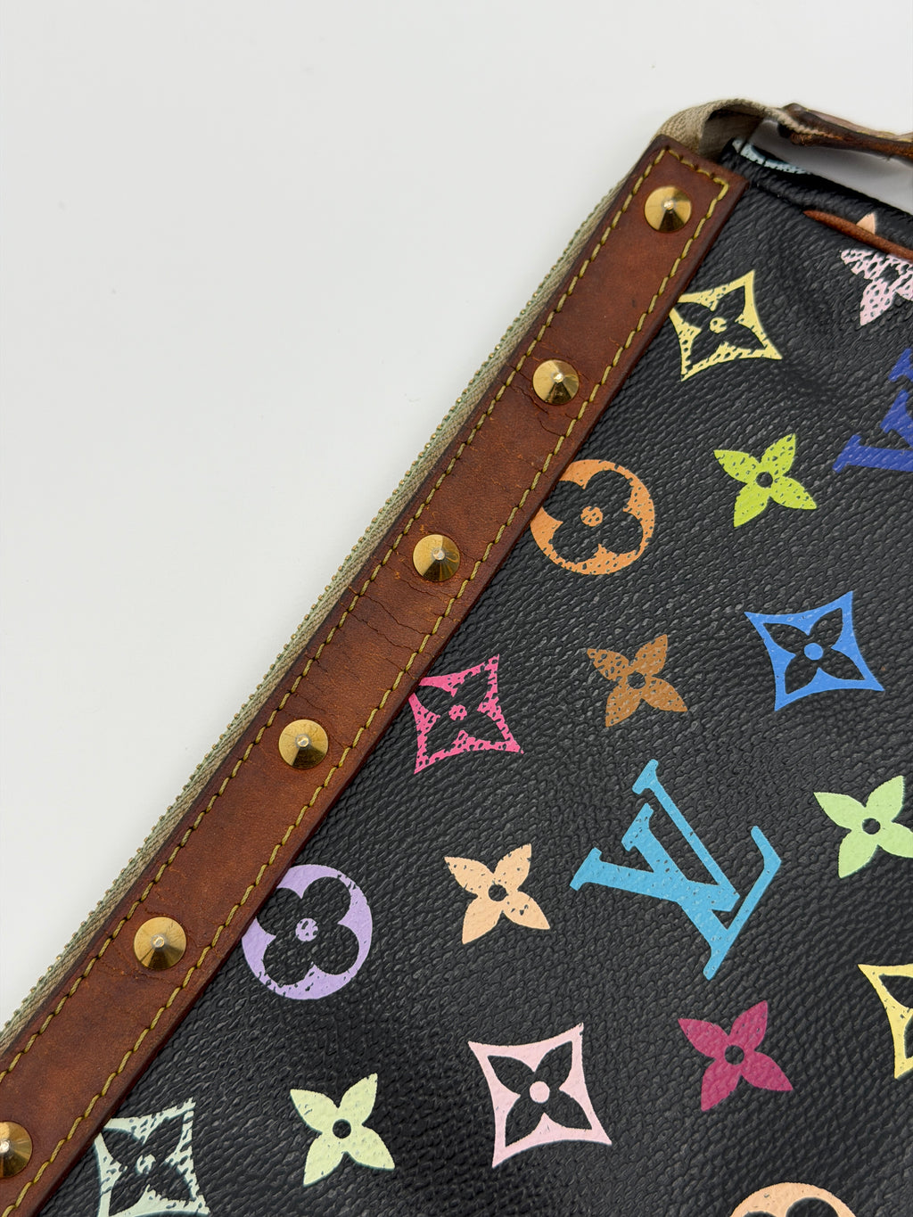 Louis Vuitton Murakami Multicolor Black Pochette