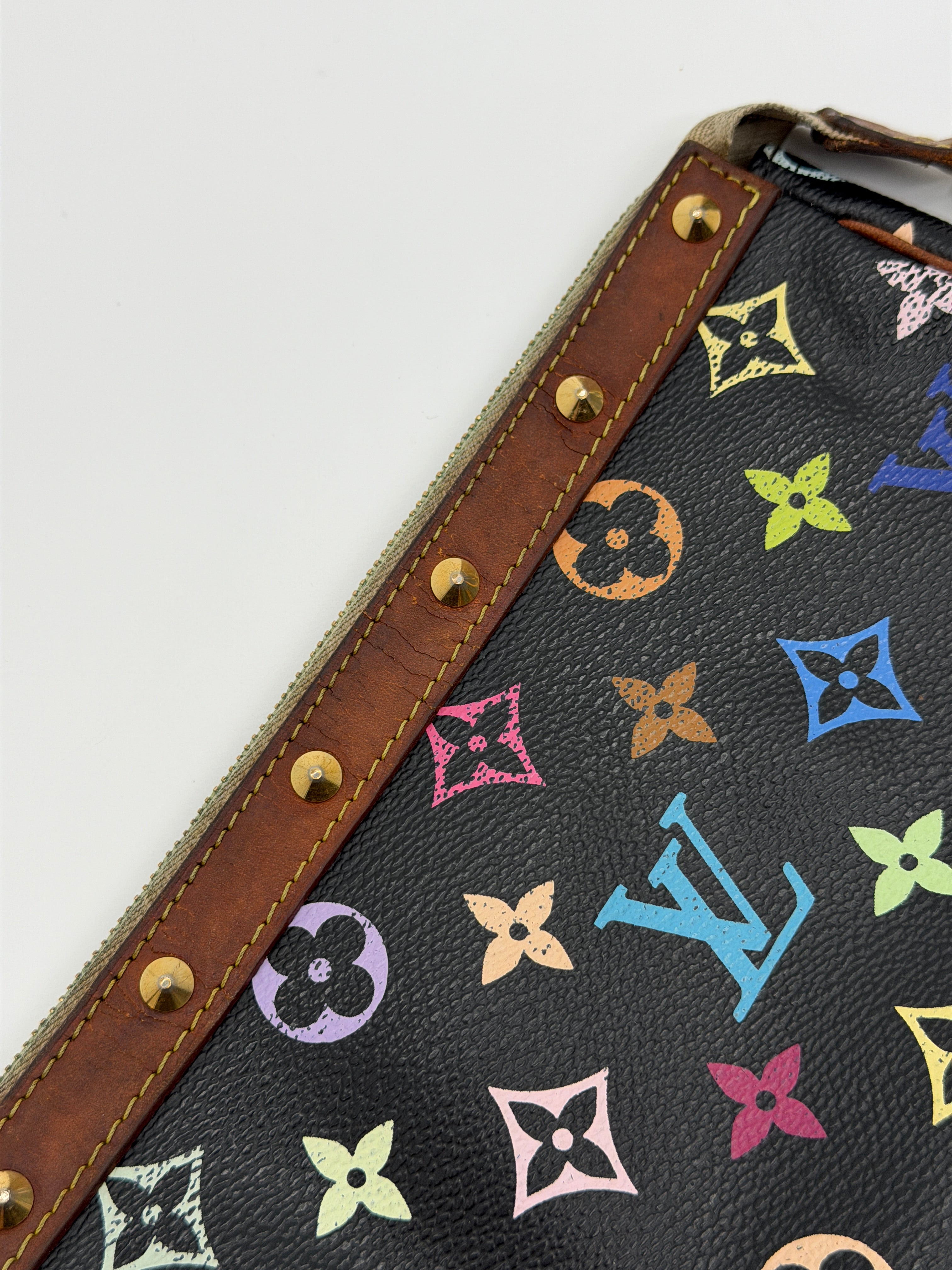 Louis Vuitton Murakami Multicolor Black Pochette