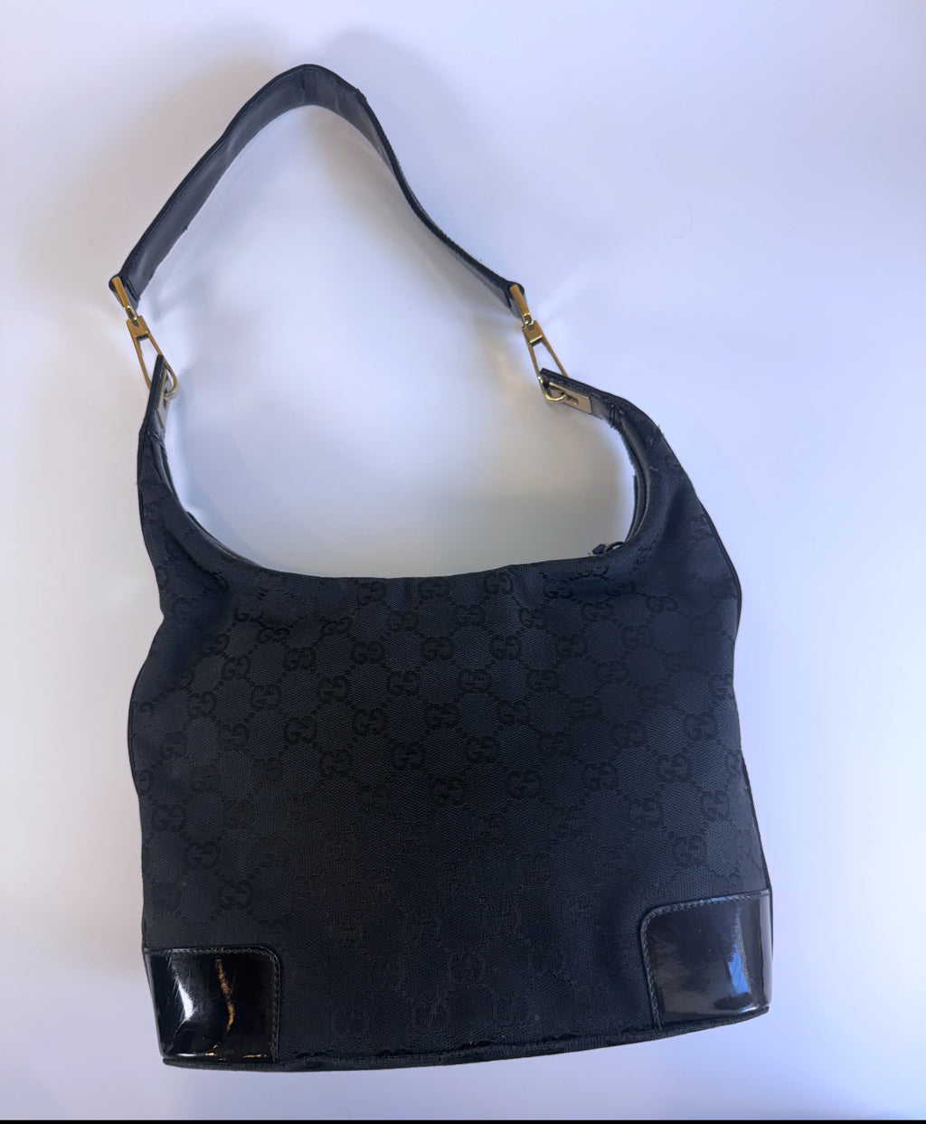 Gucci Black Hobo Bag