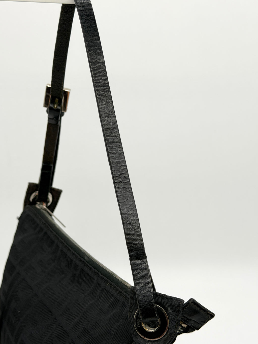 Fendi Zucca Black Pochette