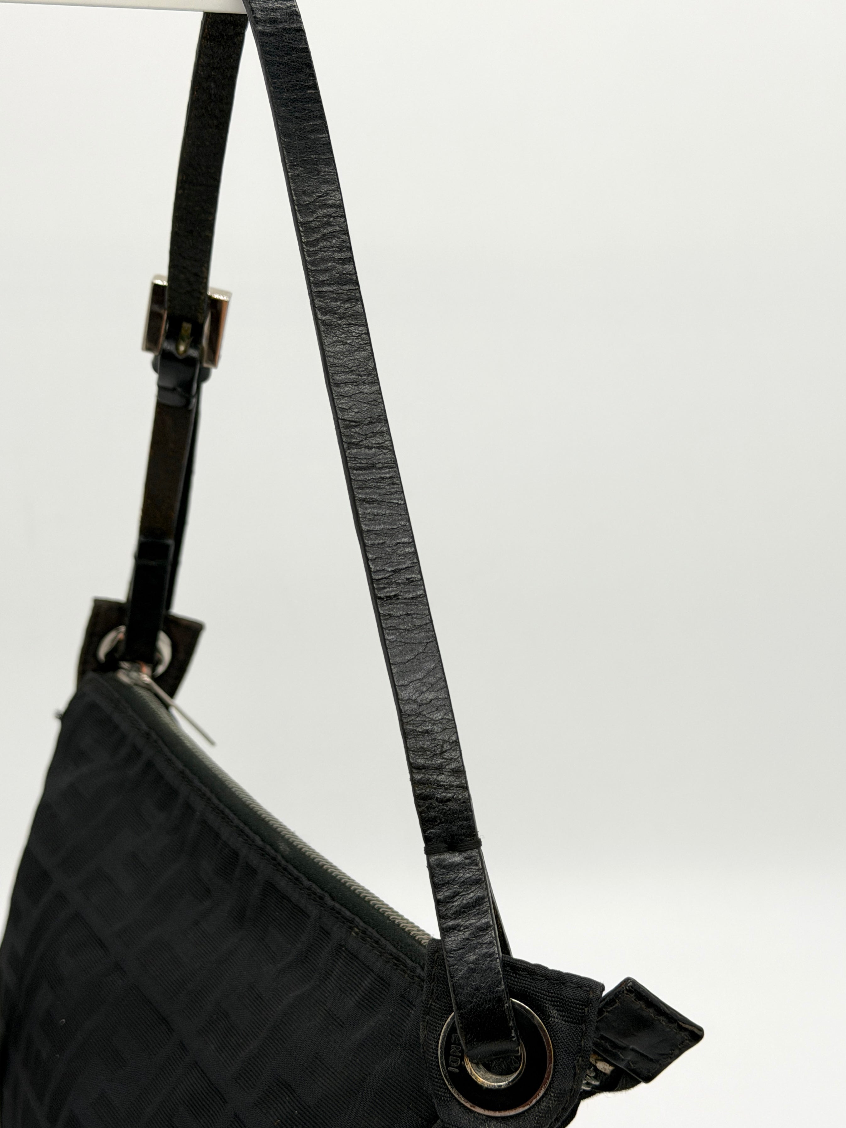 Fendi Zucca Black Pochette