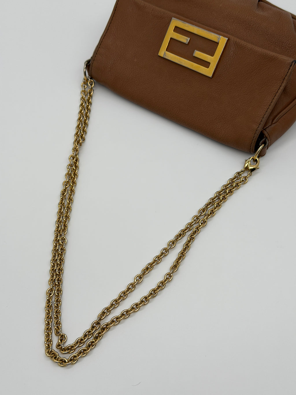 Fendi Mini Mia Chain Crossbody