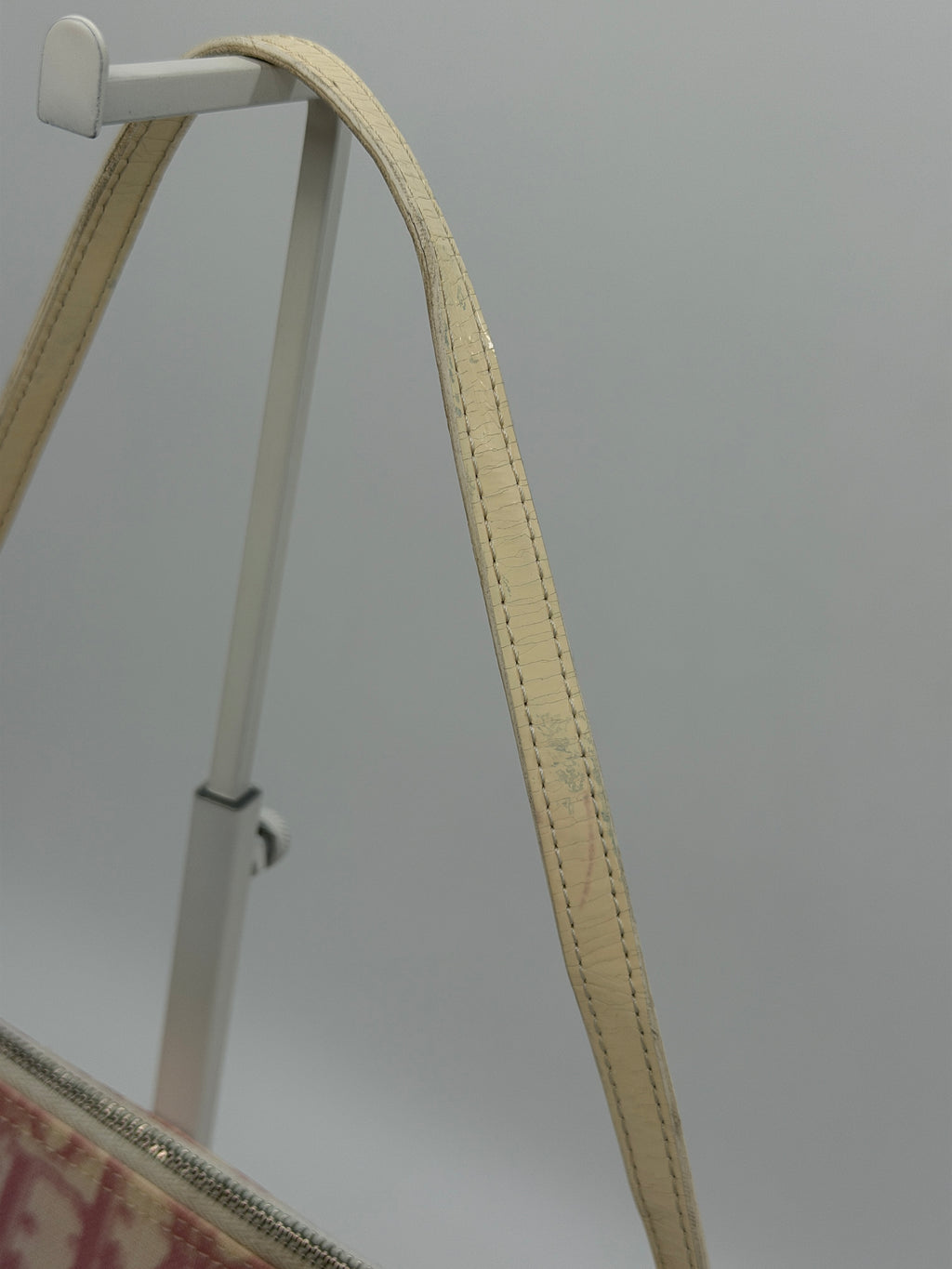 Pink Dior Trotter Mini Saddle Pochette