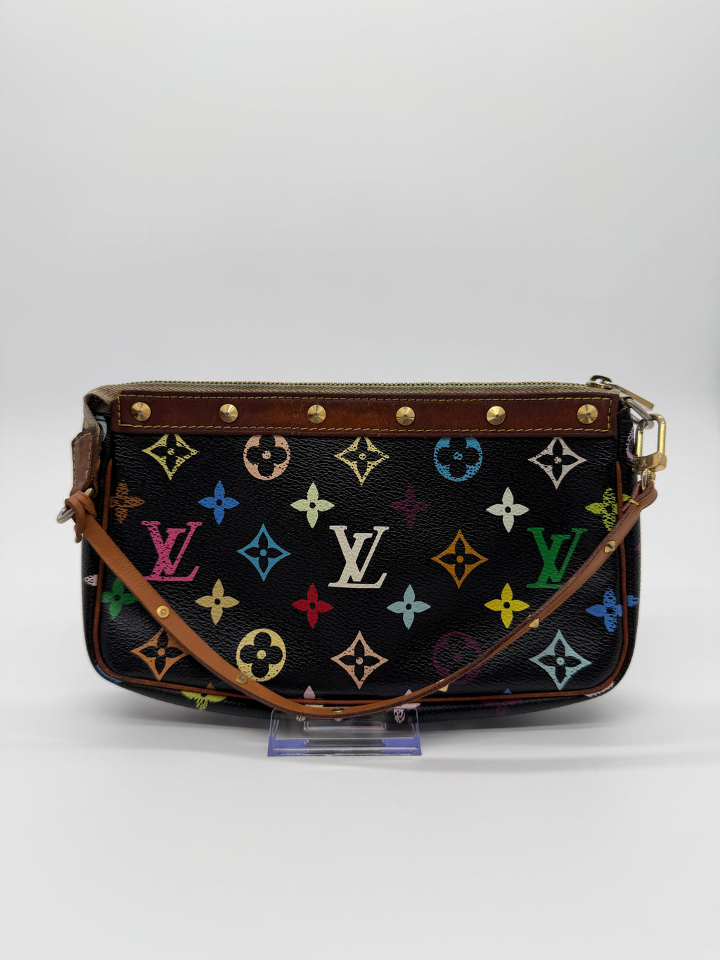 Louis Vuitton Murakami Multicolor Black Pochette
