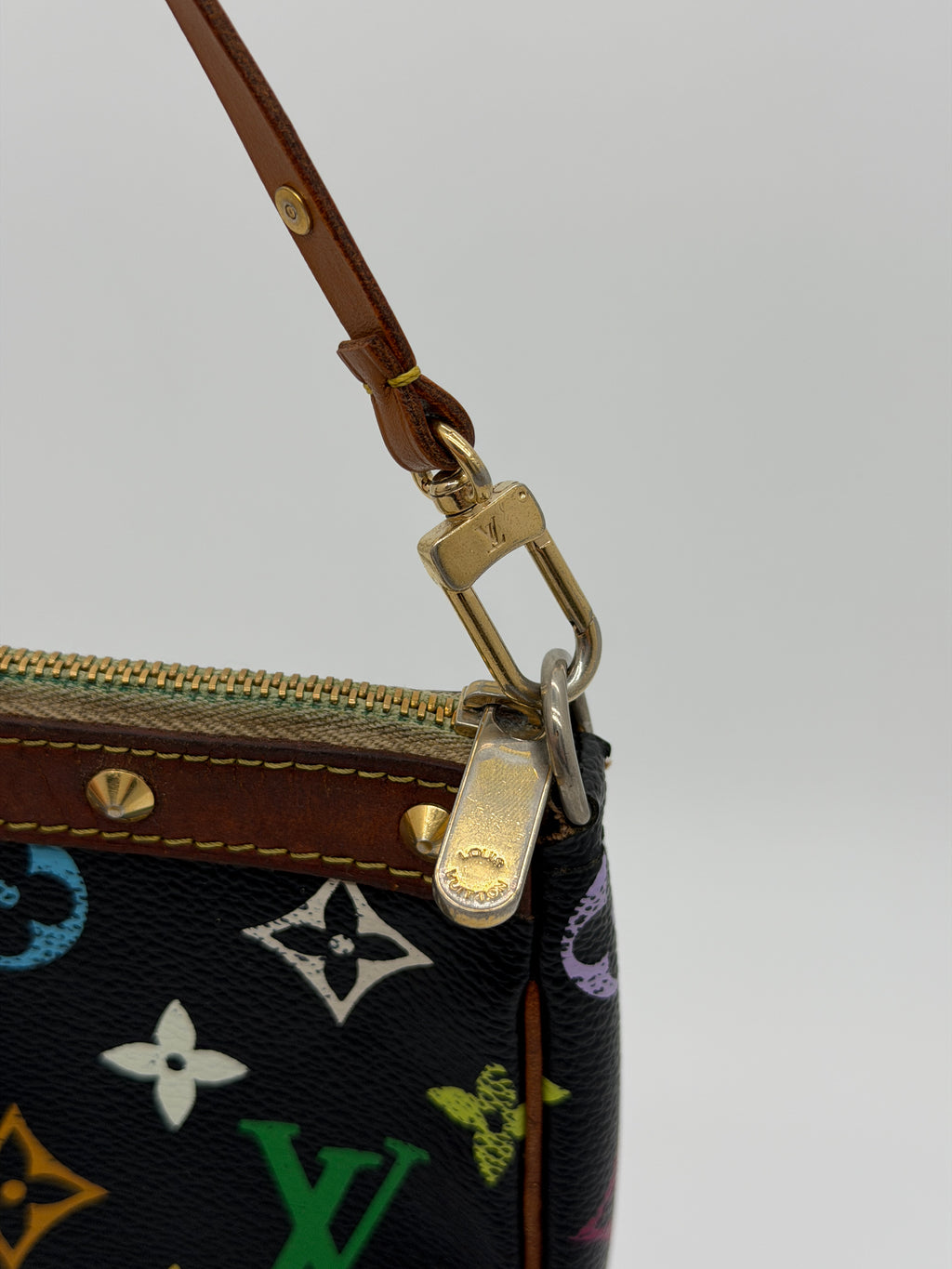 Louis Vuitton Murakami Multicolor Black Pochette