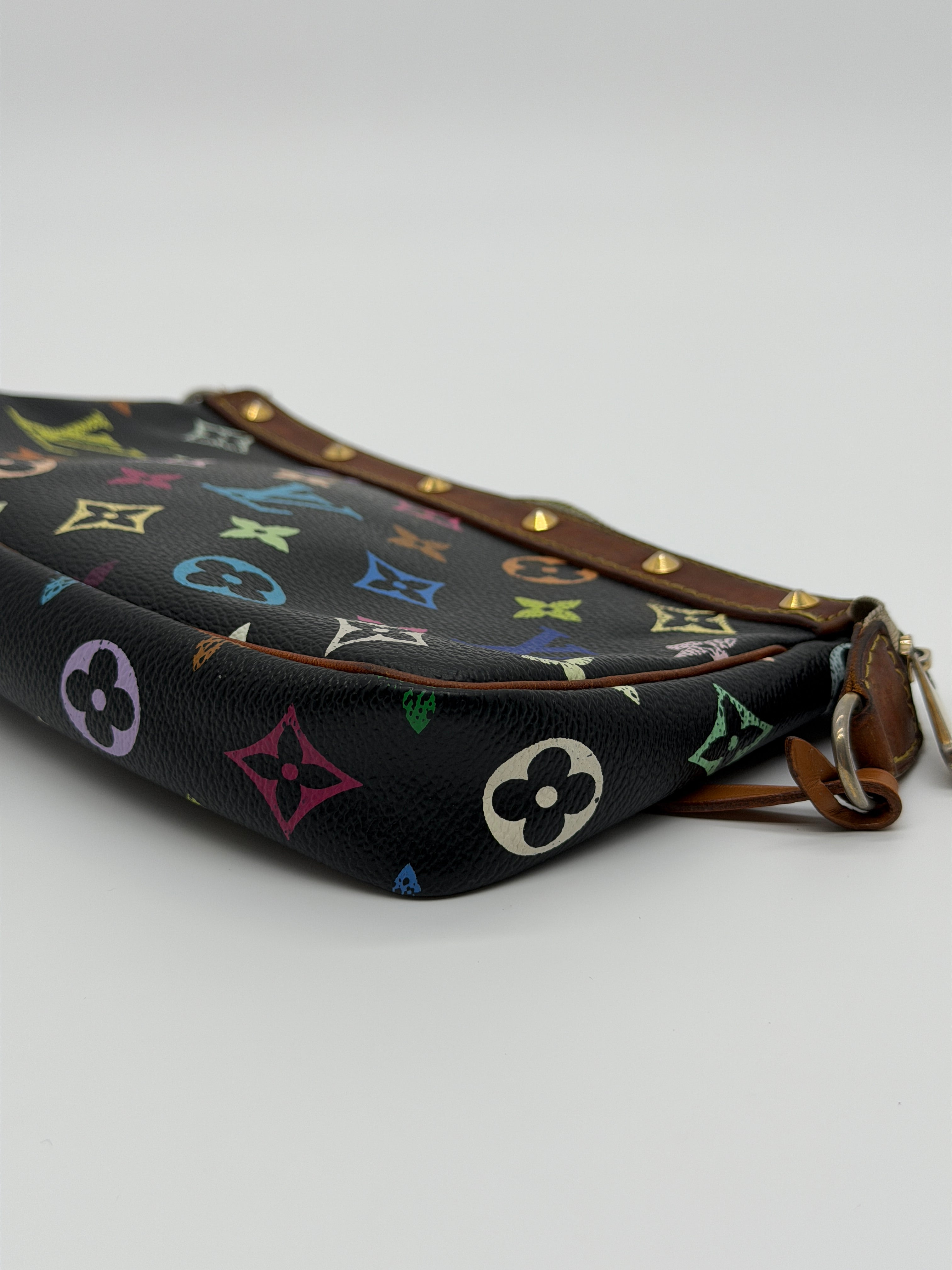 Louis Vuitton Murakami Multicolor Black Pochette