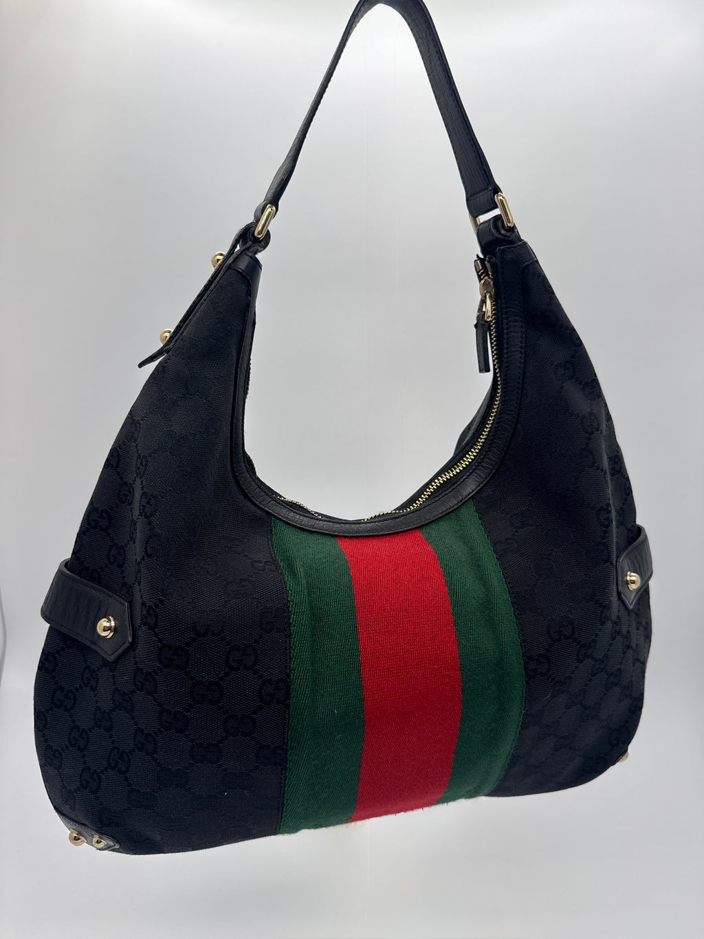 Gucci Black Hobo Bag