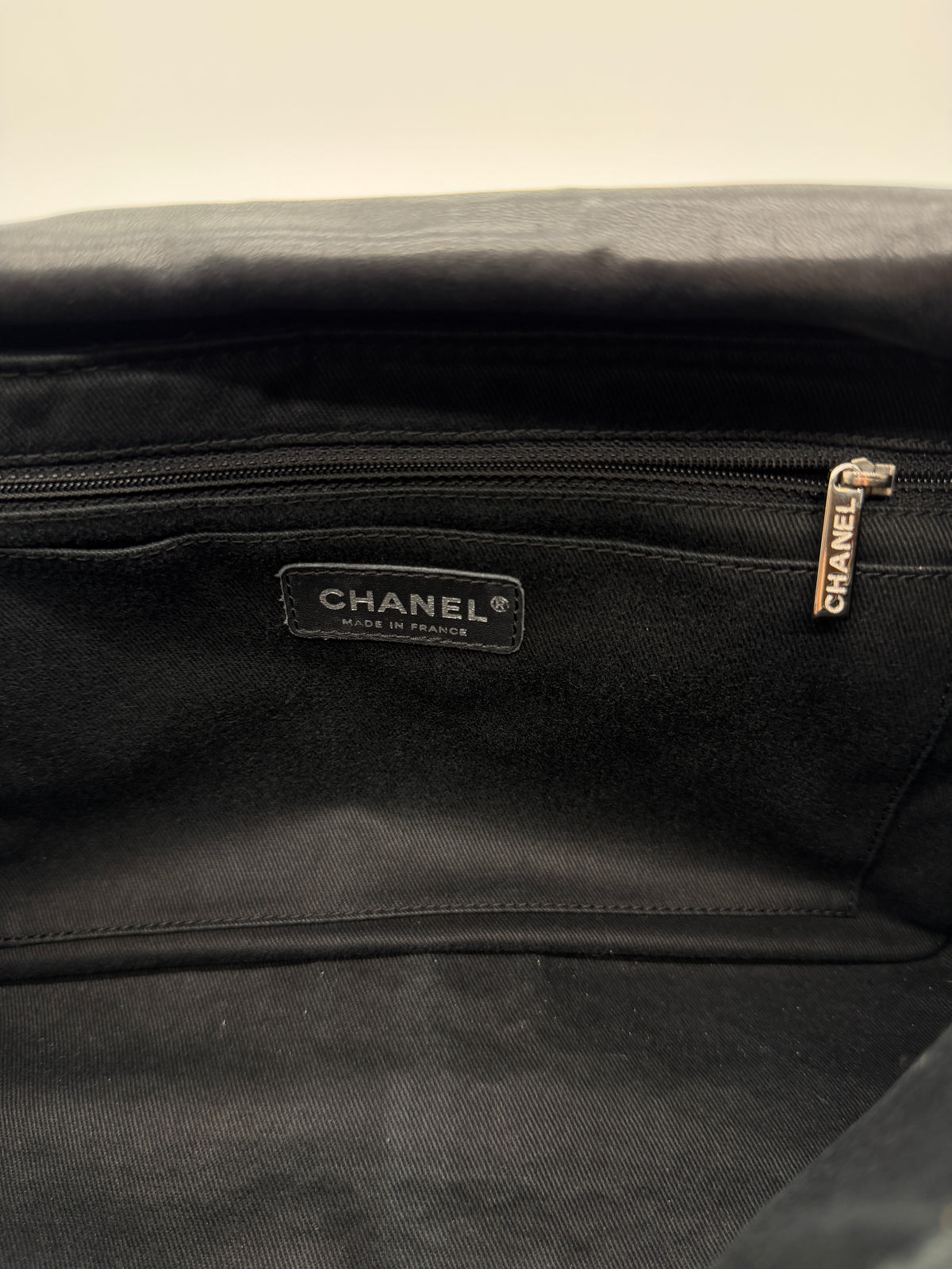 Chanel Secret Flap in Black Lambskin