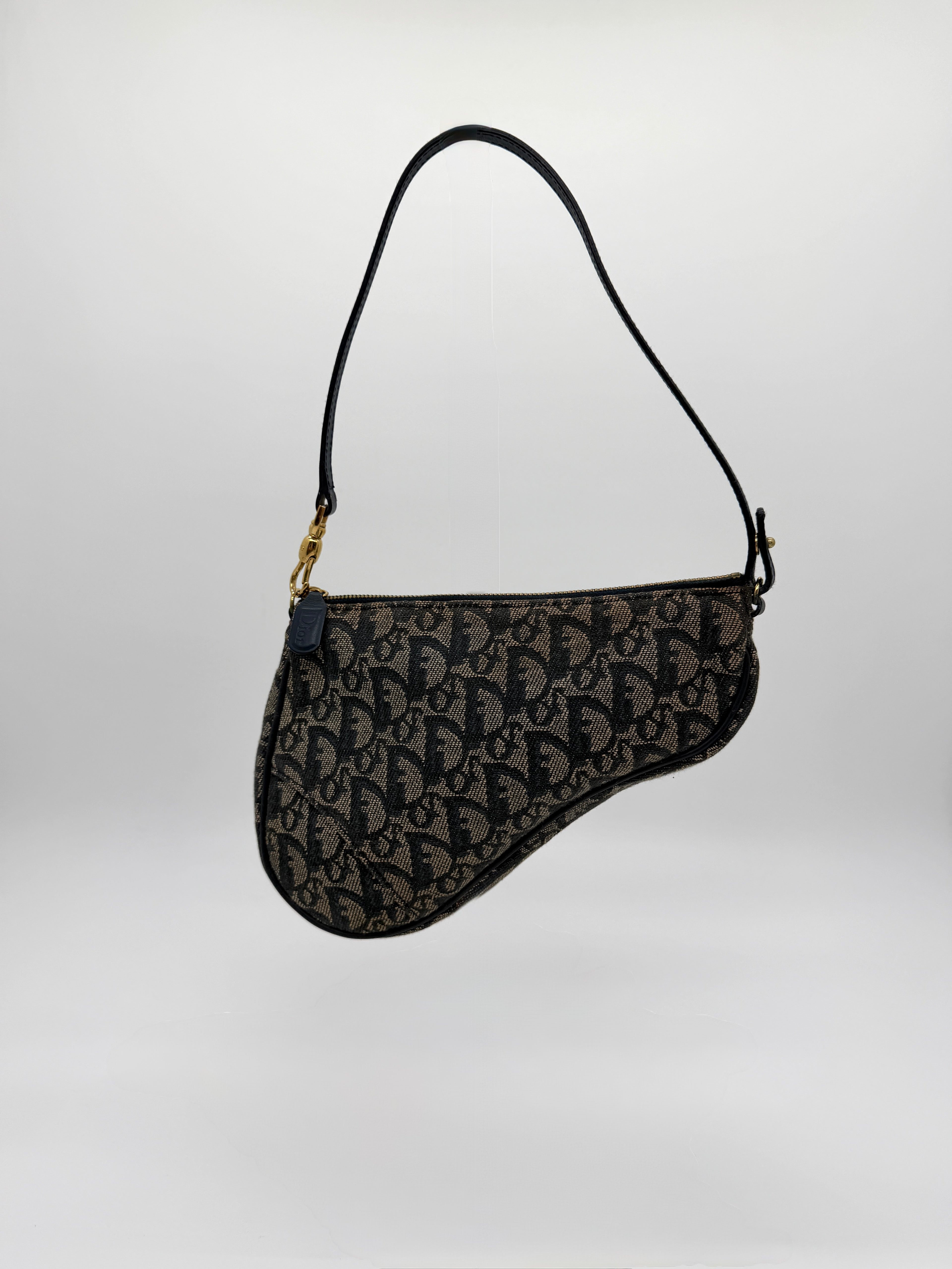 Dior Trotter Monogram Mini Saddle Pochette