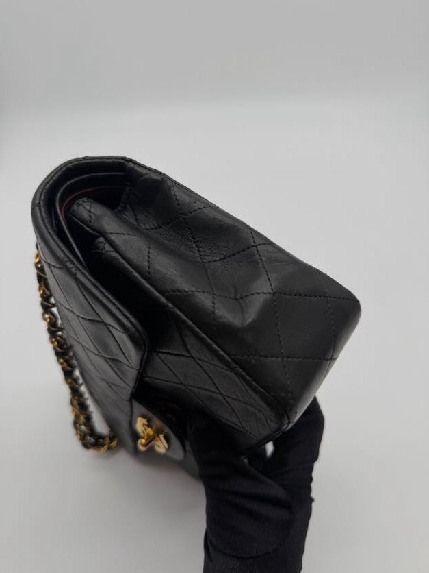 Chanel Double Flap Quilted Lambskin Small