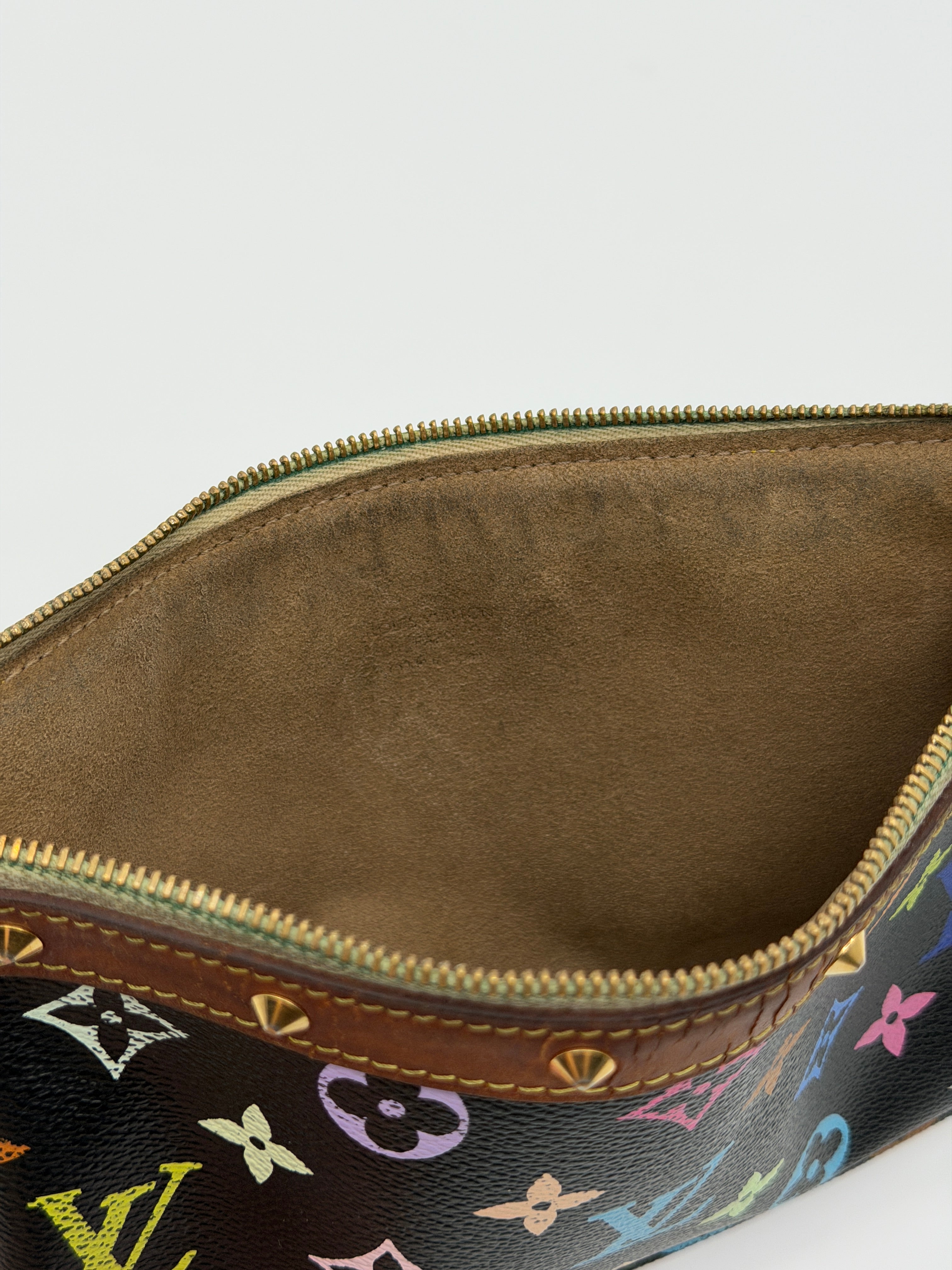 Louis Vuitton Murakami Multicolor Black Pochette