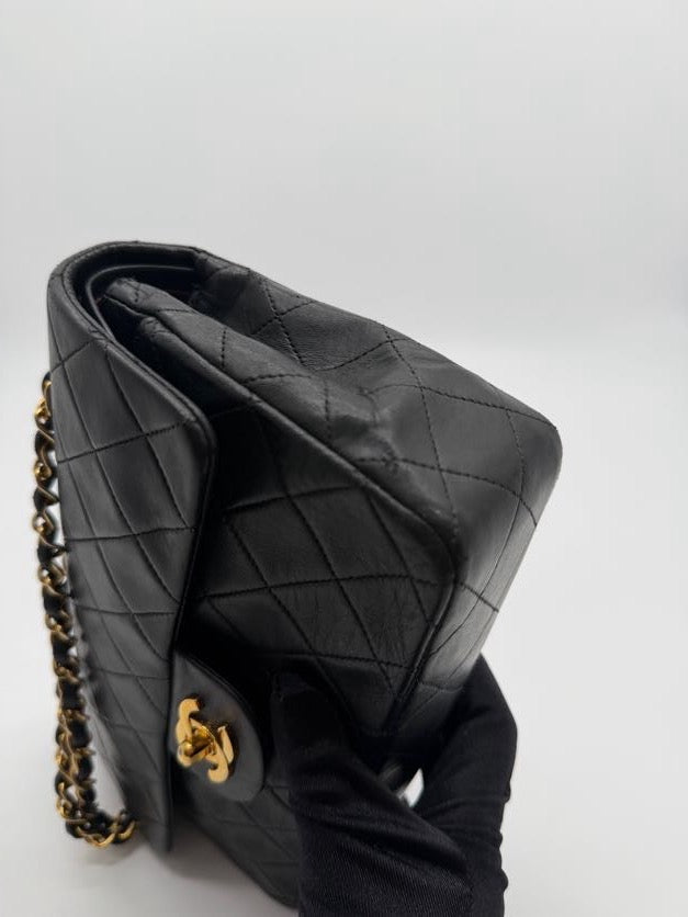 Chanel Double Flap Quilted Lambskin Small