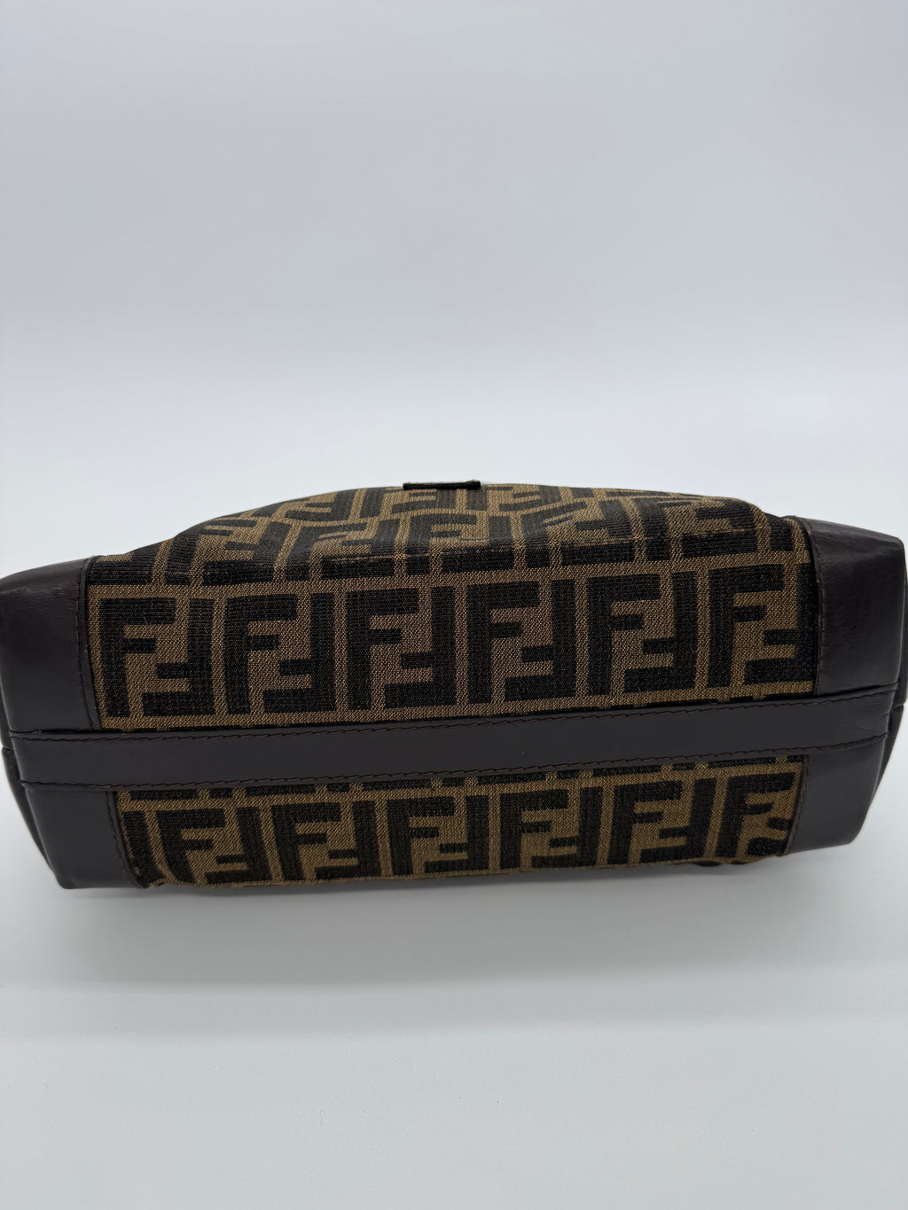 Fendi Zucca Boston Bag