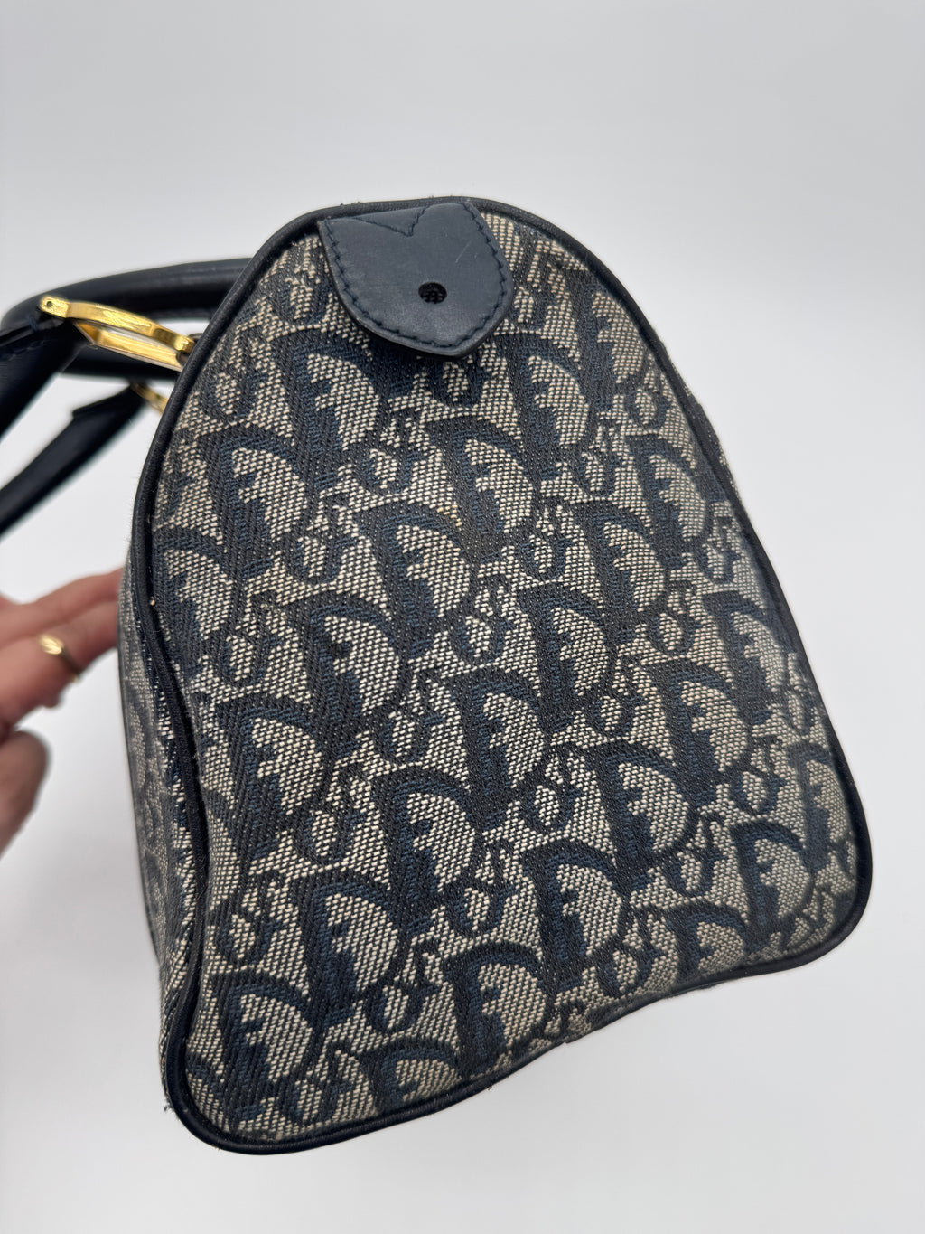 Dior Trotter Boston Top Handle Bag