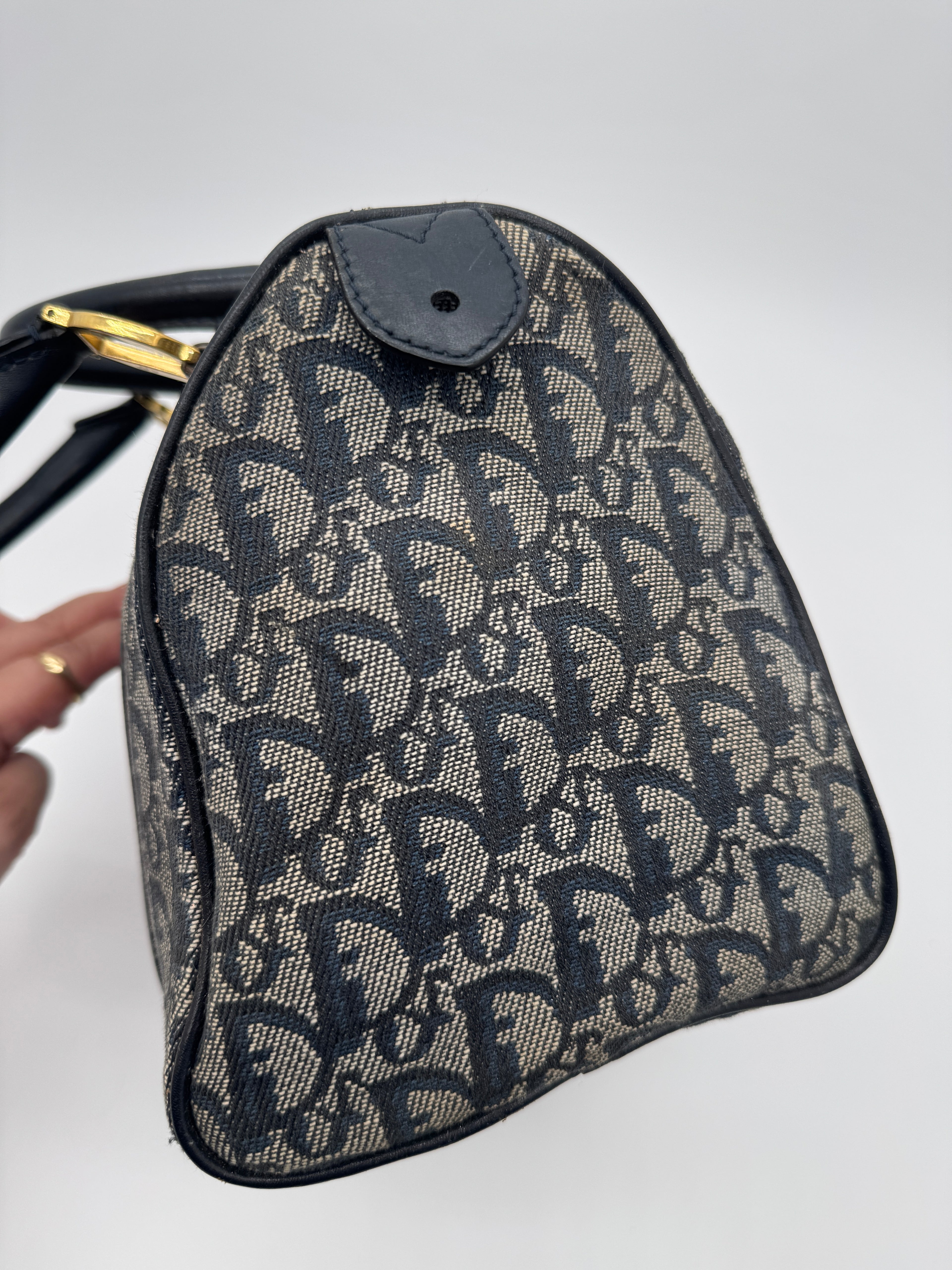 Dior Trotter Boston Top Handle Bag