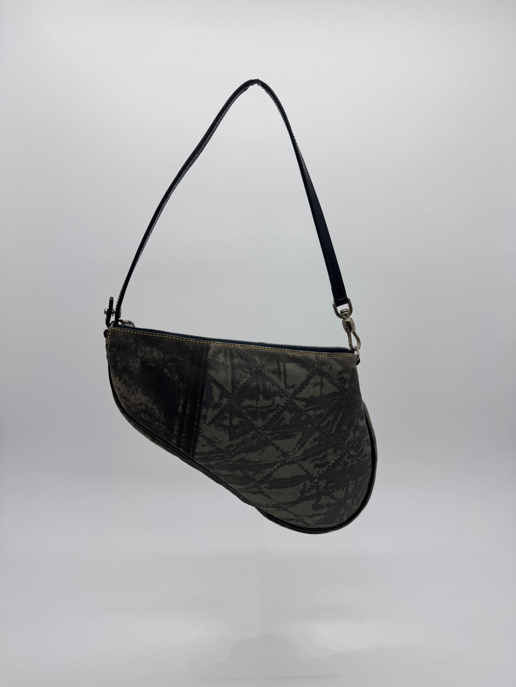 Dior Denim Mini Saddle Pochette