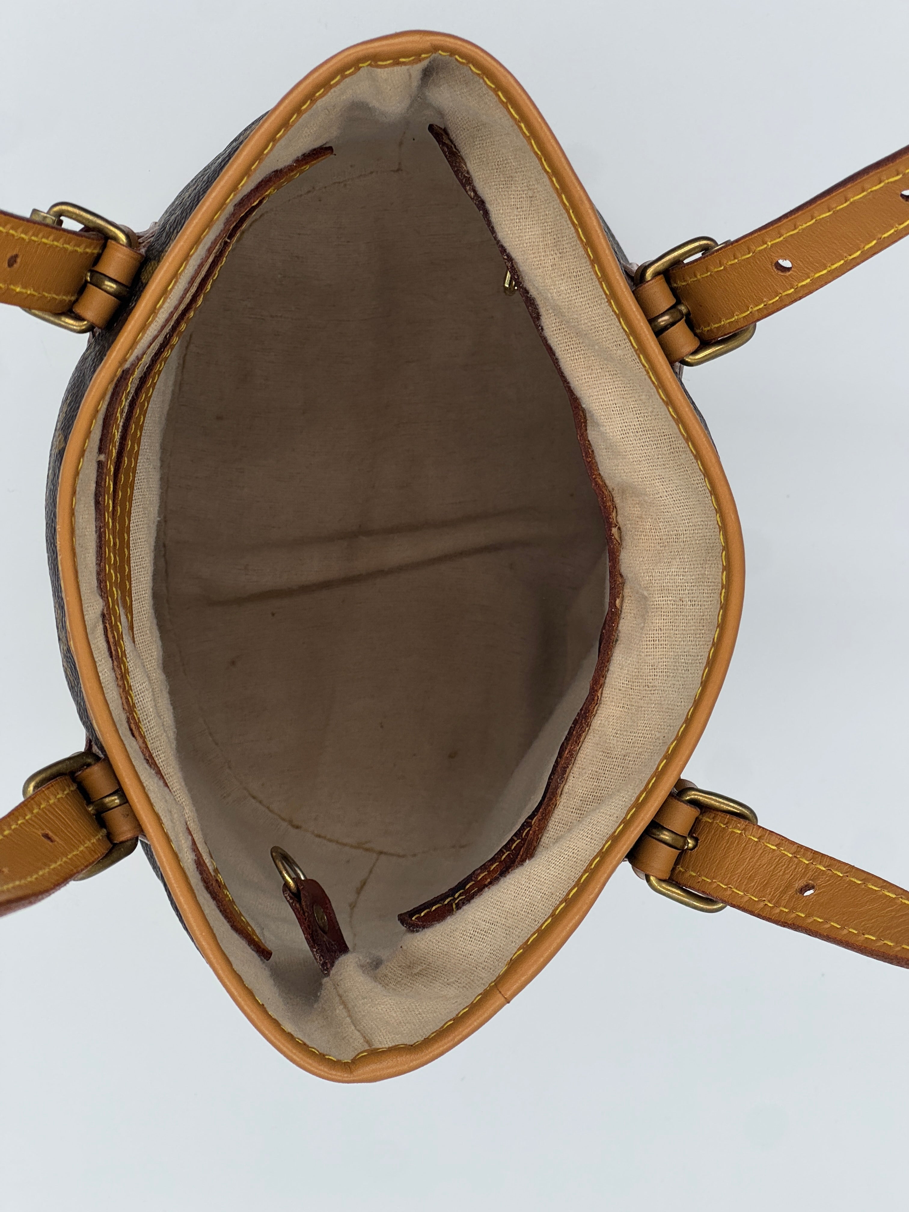 Louis Vuitton Monogram Bucket Petit Bag